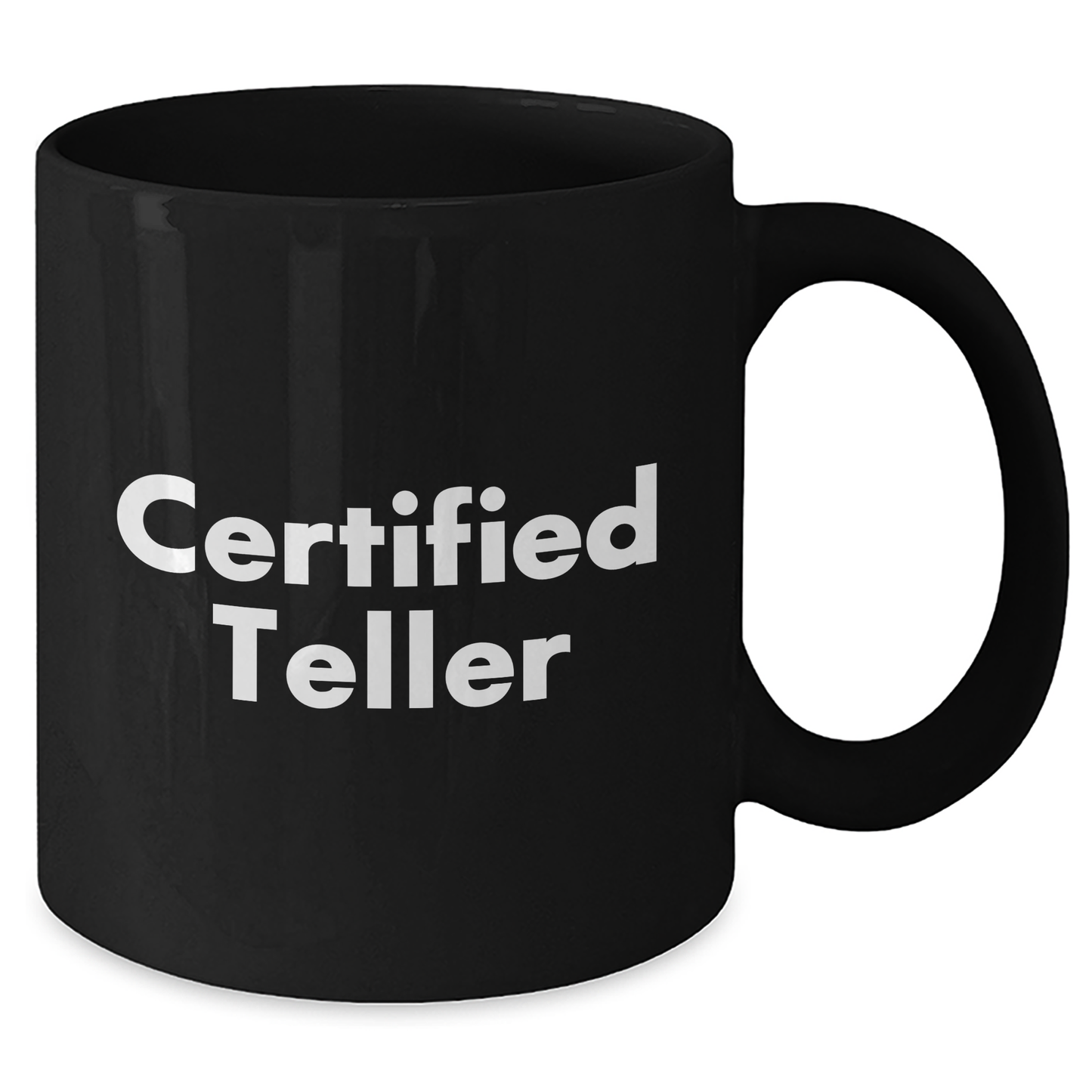 Funny Quote Gifts for Teller from Family - Black Coffee Mug for Dad's Special Day - Additional