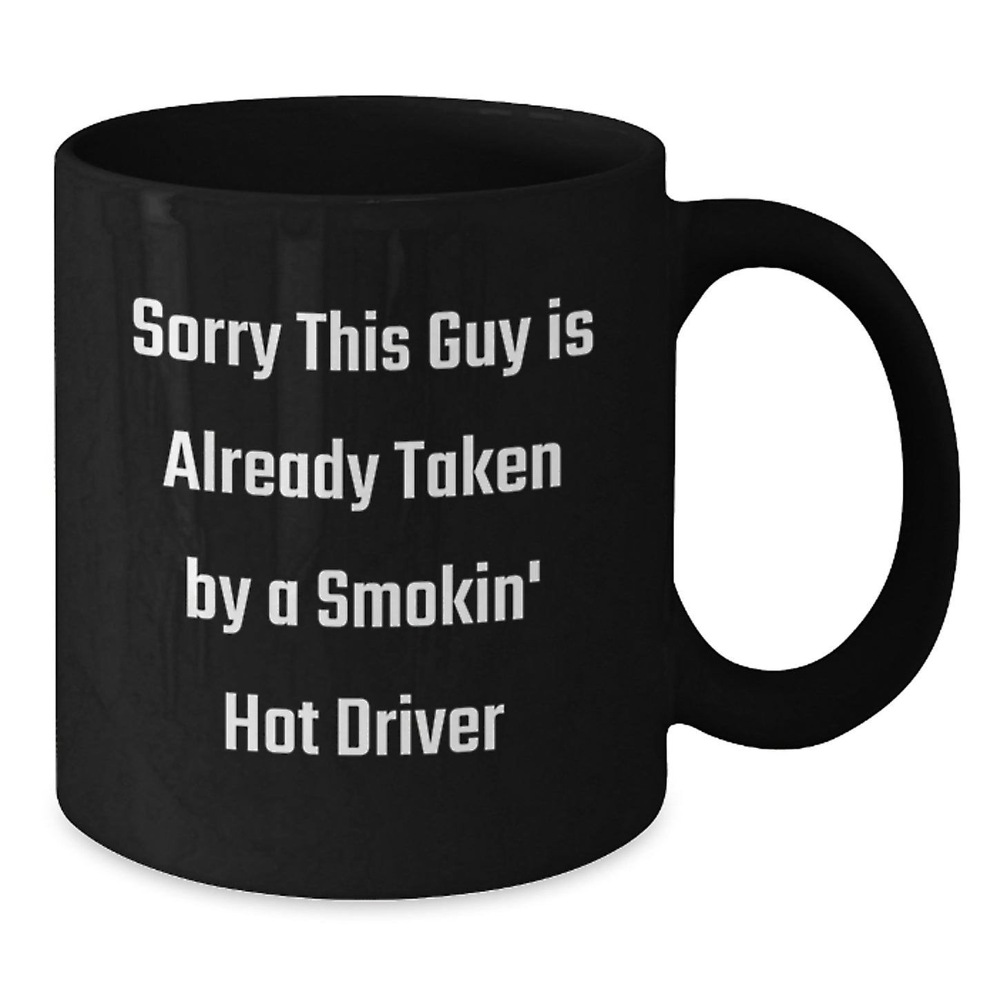 Funny Driver Quotes Gift for Him Birthday Unique Gifts from Friends, Coworkers, Family, or Men, Black Coffee Mug - Additional