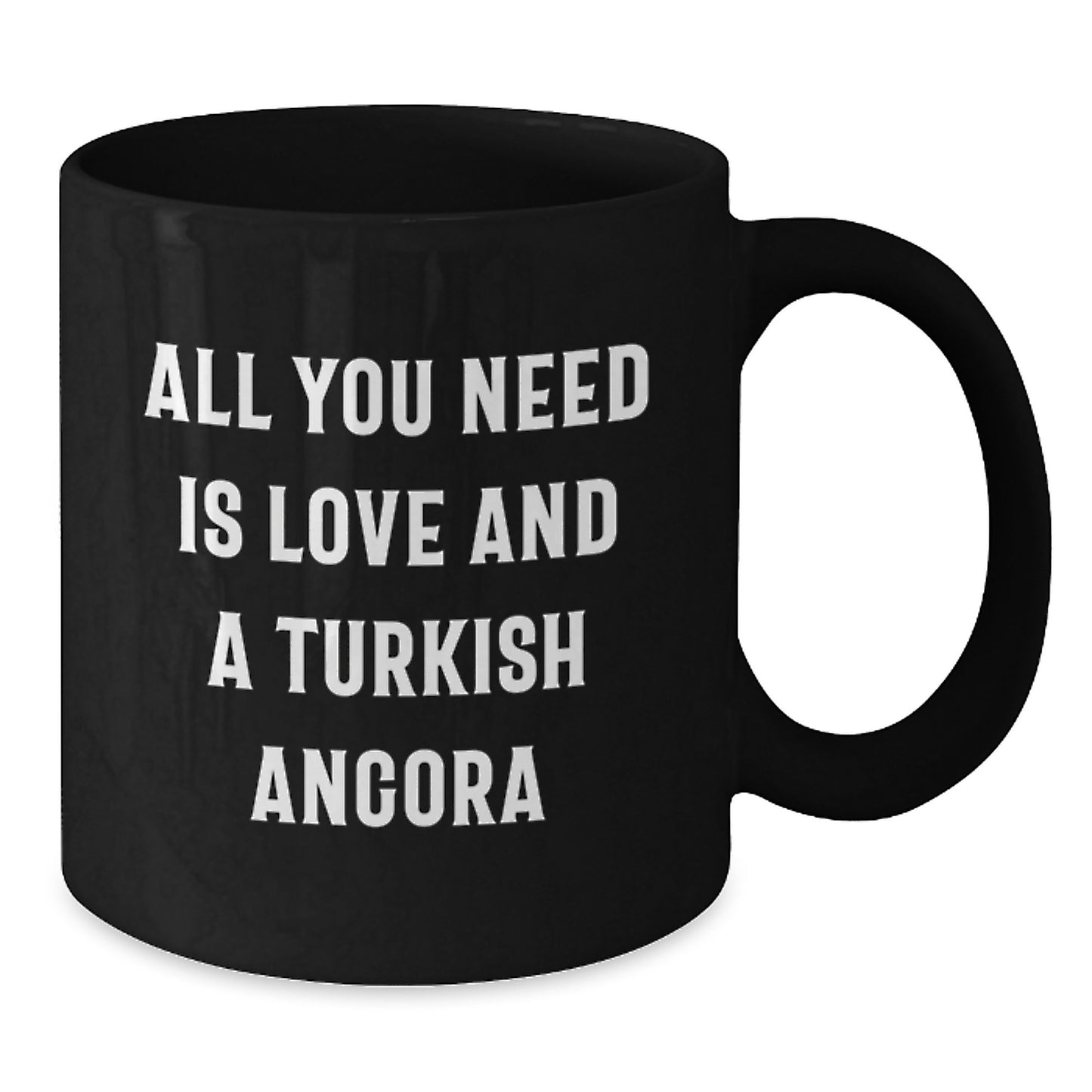 Love Turkish Angora Cats, Funny Gifts from Friends, Gifts for Turkish Angora Cat Lovers, Birthday Unique Present - Additional