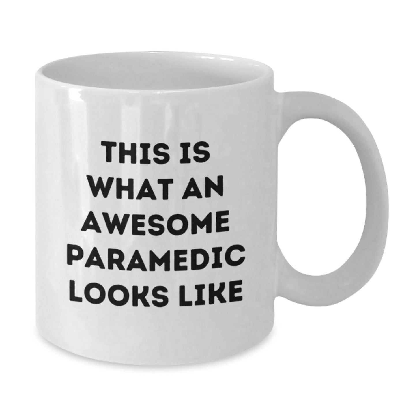 Funny Rescue Worker Gifts from Friends for Graduation - This Is What Awesome Looks Like White Coffee Mug - Additional