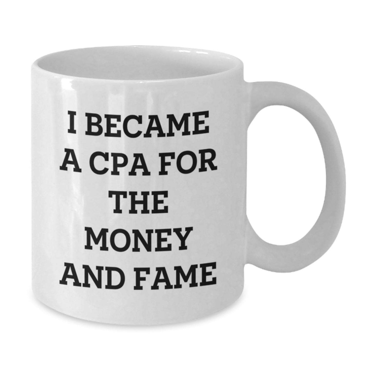 Funny CPA Gifts from Family Friends Coworkers to Men Women - White Coffee Mug for Graduation - Additional