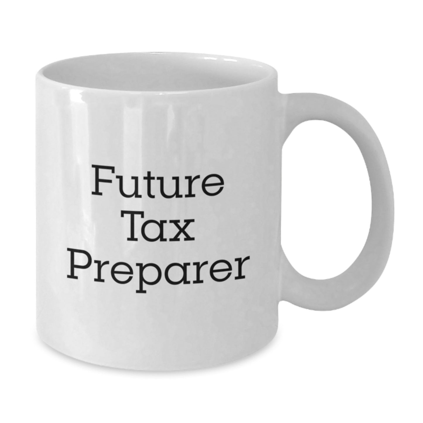 Funny Future Tax Preparer Gifts from Coworkers for Birthday Unique Gifts, White Coffee Mug, 'You're a Future Tax Pro!' - Additional