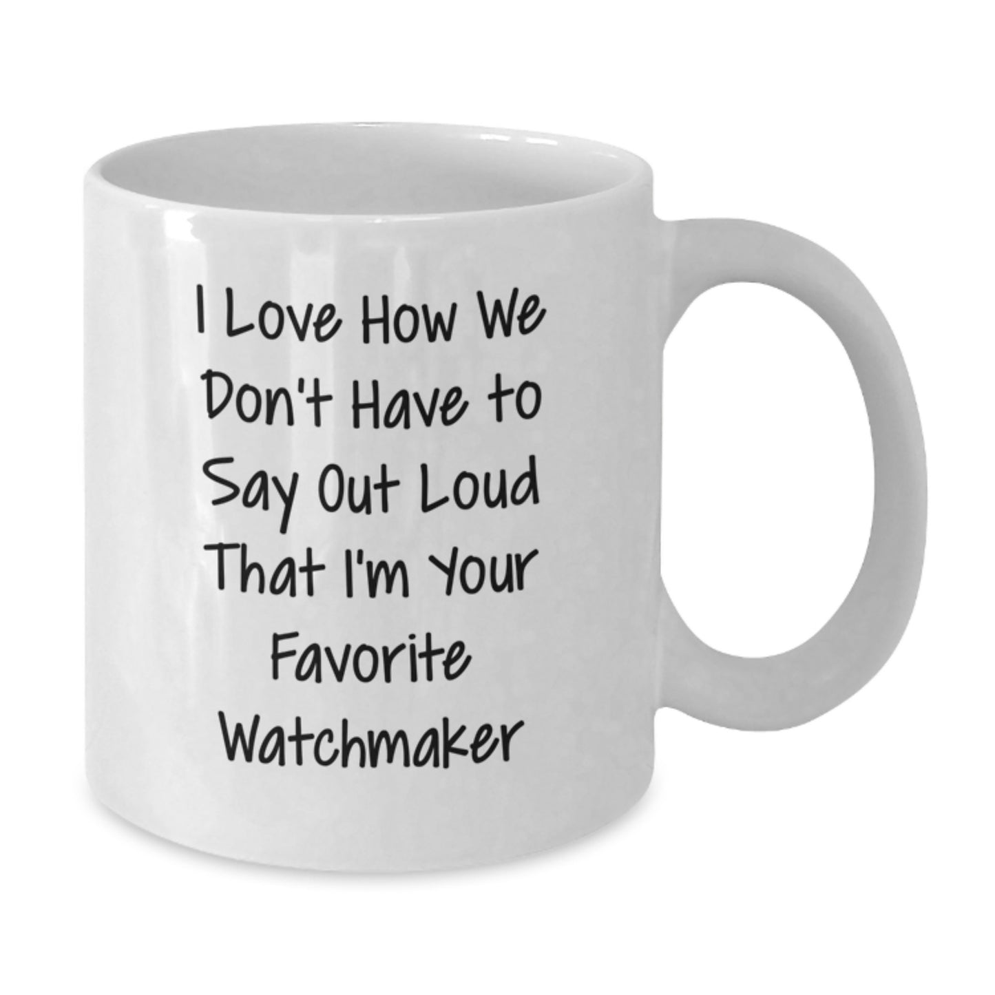 Funny Watchmaker Gifts for Men, Gifts from Watchmaker to Graduates, White Coffee Mug with Inspirational Quote, Perfect Watchmaker Unique Graduation Gifts from Friends - Additional