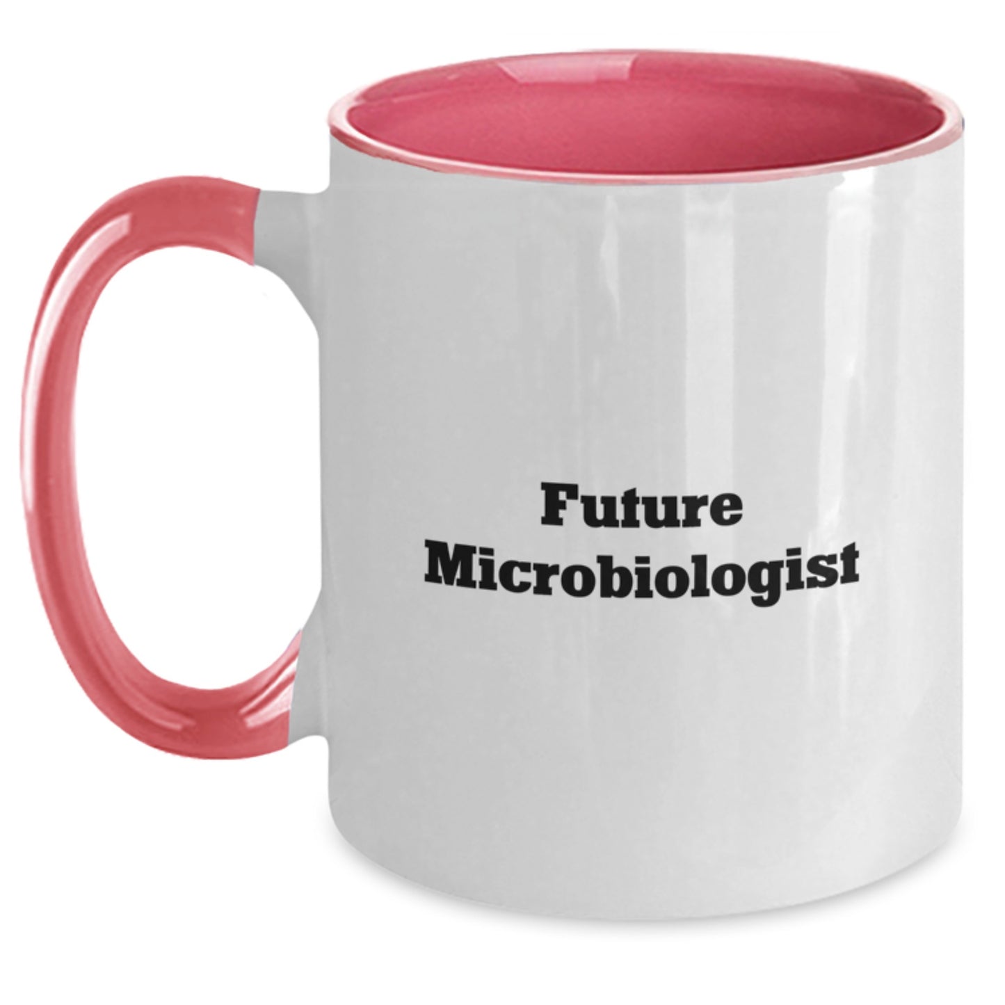 Funny Future Microbiologist Gifts from Family, Friends, or Coworkers - Inspiring Two-Tone Coffee Mug for Birthday - Main