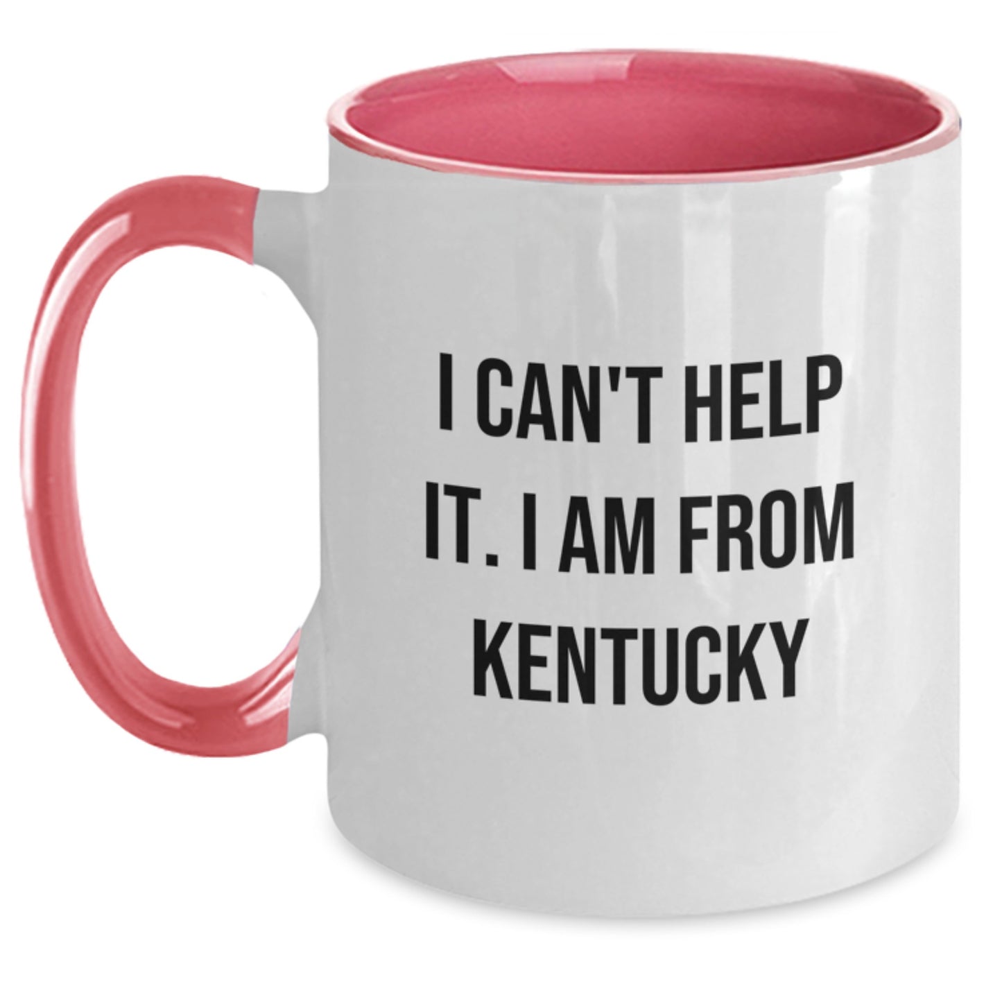 Funny Kentucky Quotes Gifts for Men from Kentucky, Two Tone Coffee Mug, Birthday Unique Gifts - Main