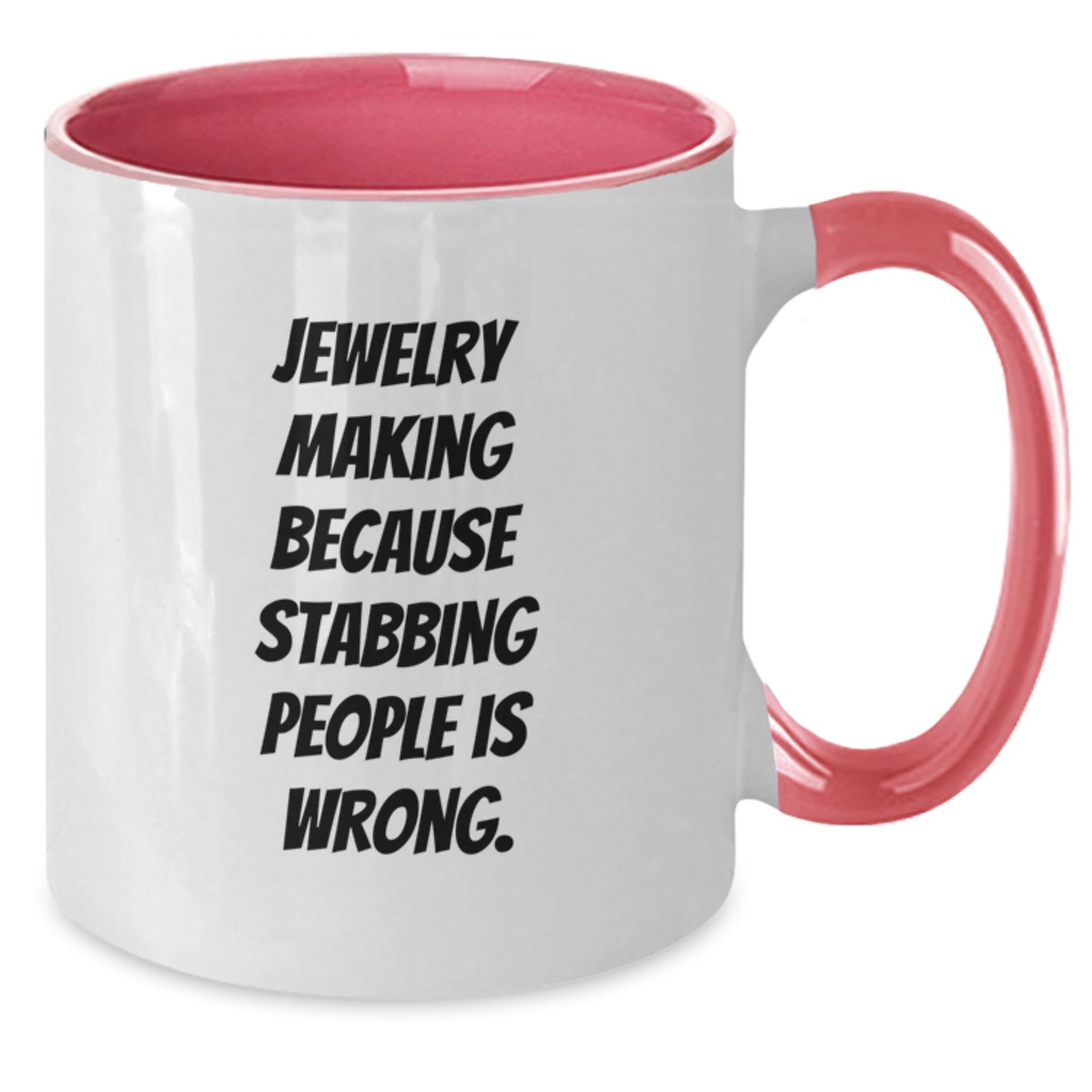 Funny Jewelry Making Gifts from Friends, Two Tone Coffee Mugs with Inspirational Quote for Graduation, Gifts for Men, Women, Coworkers, Family, Friends - Additional