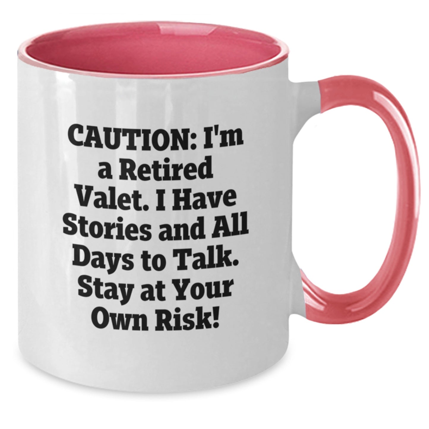 Funny Valet Gift, Retired Valet Joke Coffee Mug, Birthday Unique Gifts from Friends, Gifts for Valet - Additional