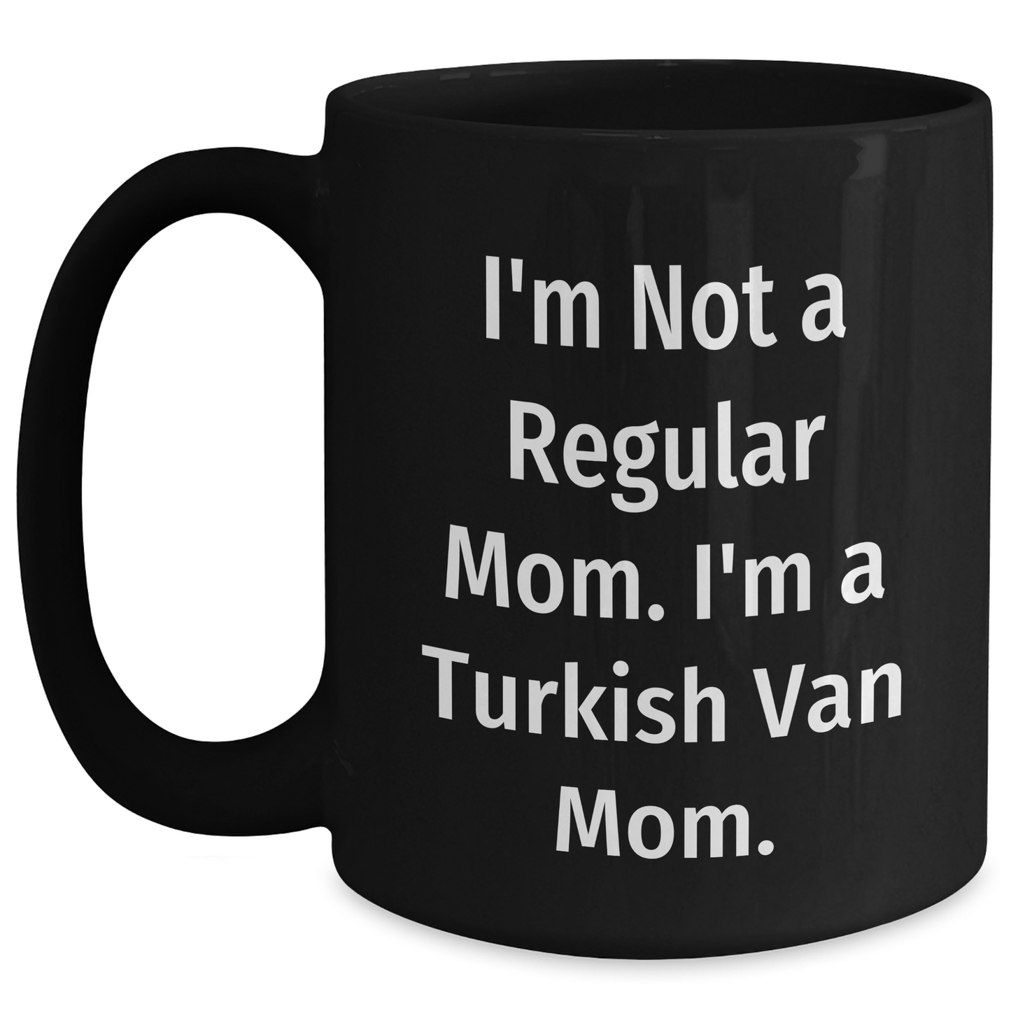 Turkish Van Cat Mom Funny Gift from Family to Friends for Graduation Unique Gifts - Main
