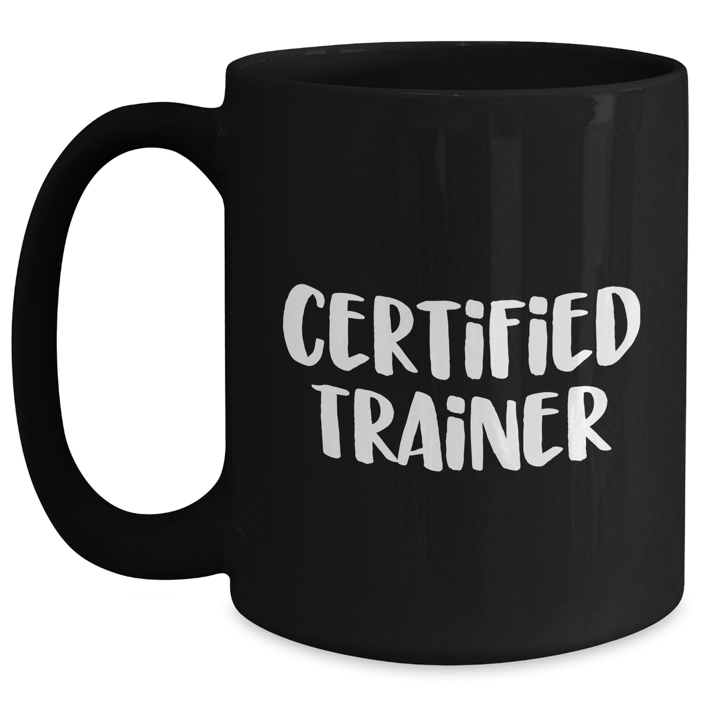 Funny Trainer Gifts from Dad - Inspirational Black Coffee Mug for Men, Father's Day Unique Gifts - Main