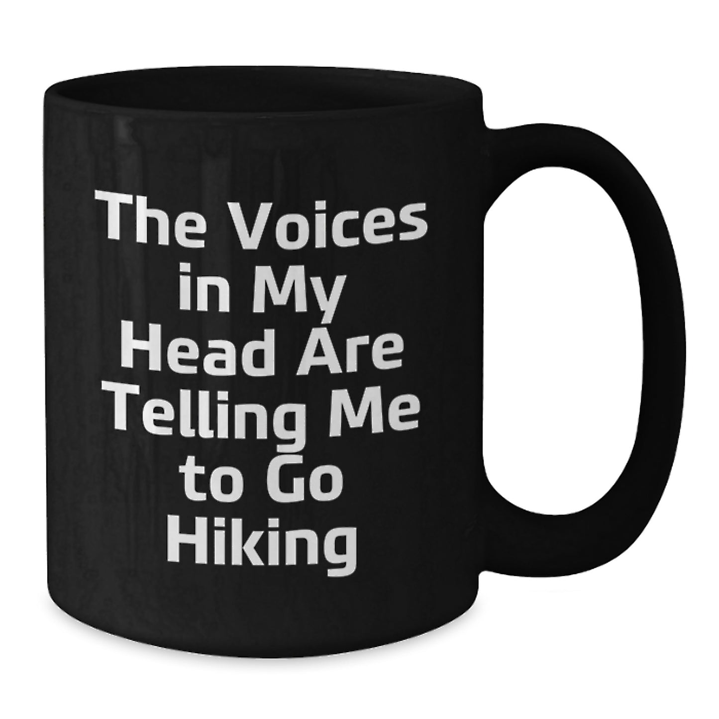 Funny Hiking Gifts for Men from Friends - Black Coffee Mug with Inspirational Quote, Graduation Unique Gifts - Additional
