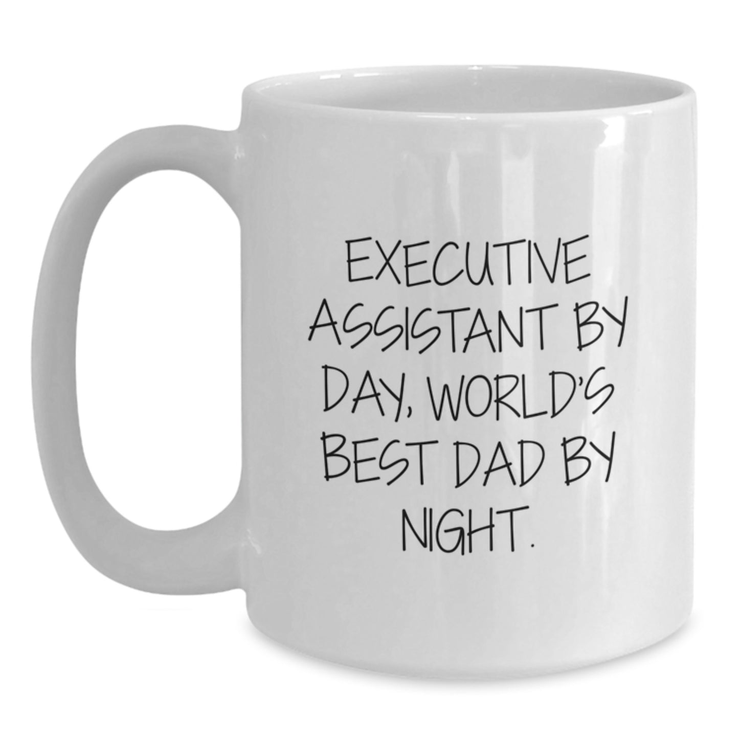 Executive Assistant Humor Gifts from Men, White Coffee Mug for Women, Graduation Unique Gifts - Main