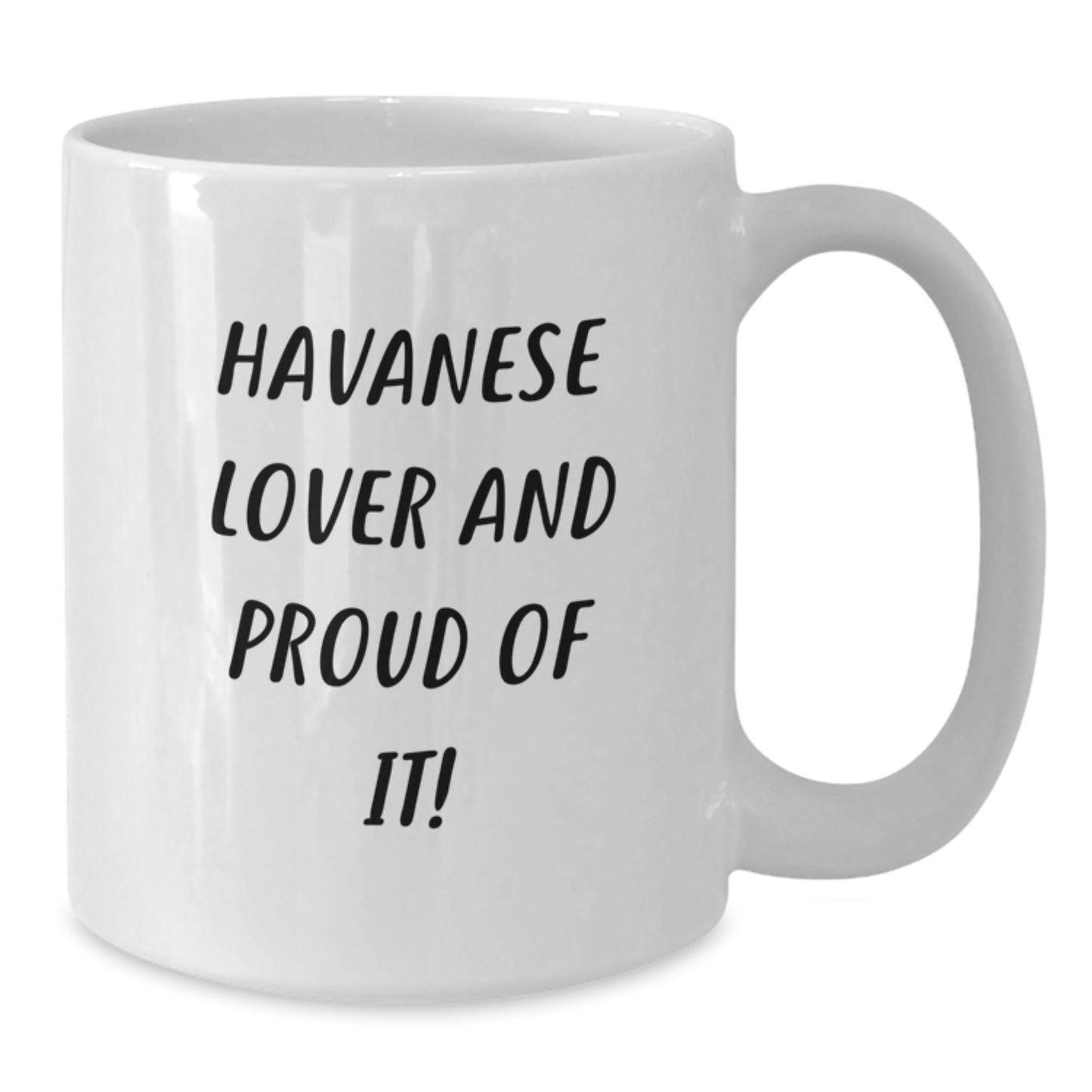 Havanese Dog Lovers Gifts from Friends for Havanese Dog Birthday Unique Mugs, Funny White Coffee Mug for Men, Women, or Coworkers - Additional
