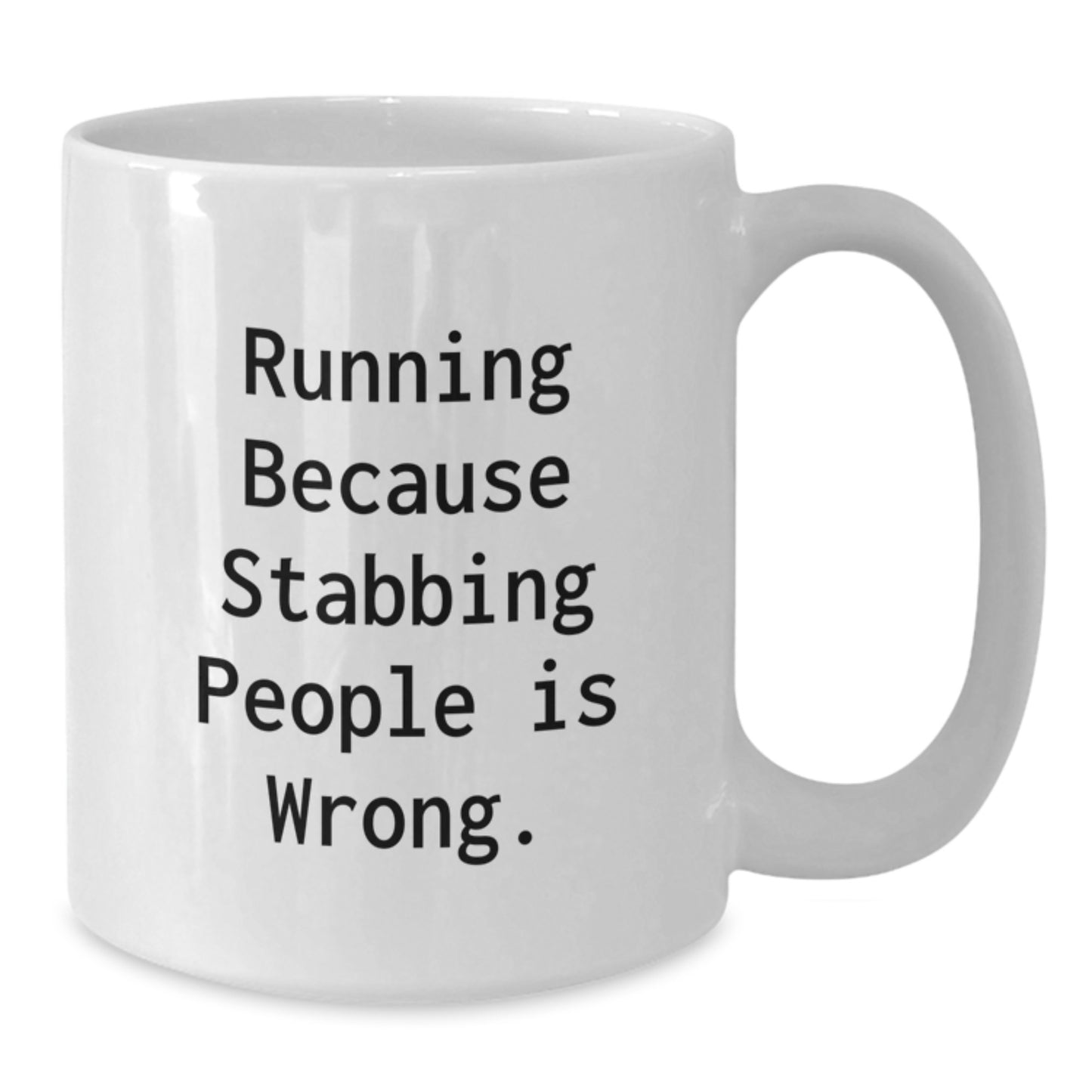Funny Running Quotes White Coffee Mug for Graduation Gifts from Friends and Family, Inspirational Running Gifts for Running Women and Men - Additional