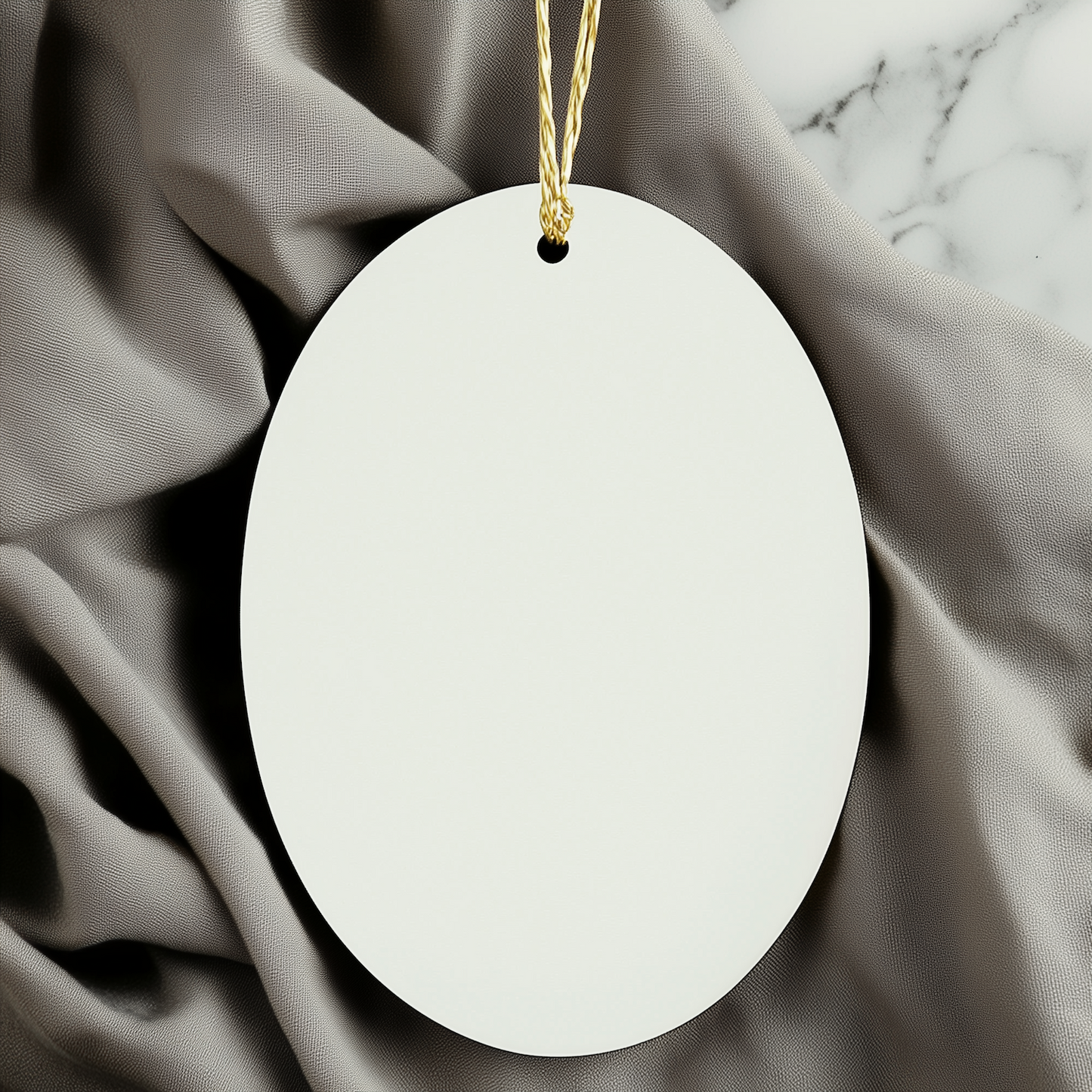 Home Science Experiments Gifts from Family - Eat. Sleep. Home Science Experiments. Repeat. Oval Ornament for Christmas - Image 3