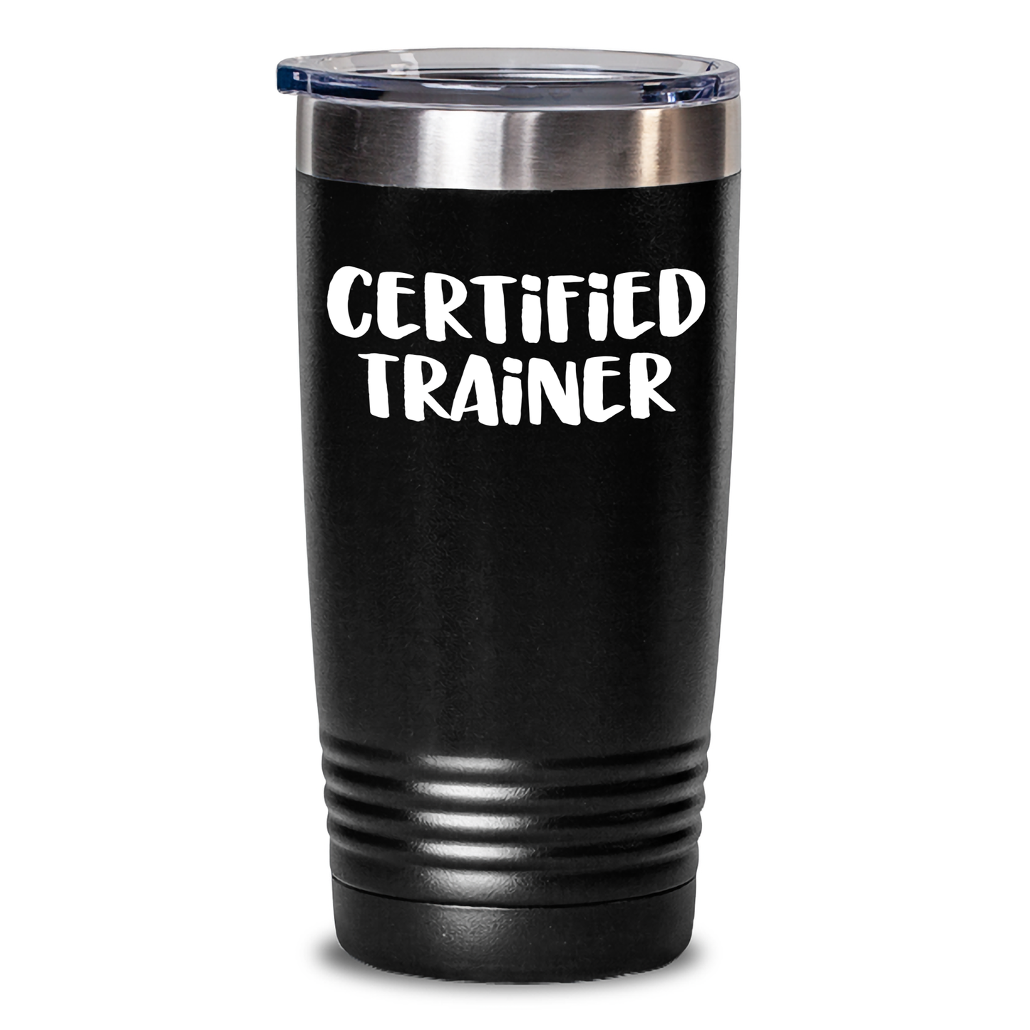 Funny Trainer Gifts from Men to Trainer Friends on Father's Day - 20oz/30oz Vacuum Insulated Tumbler, Stainless Steel, Powder Coating, 'You're the Best Trainer' - Main