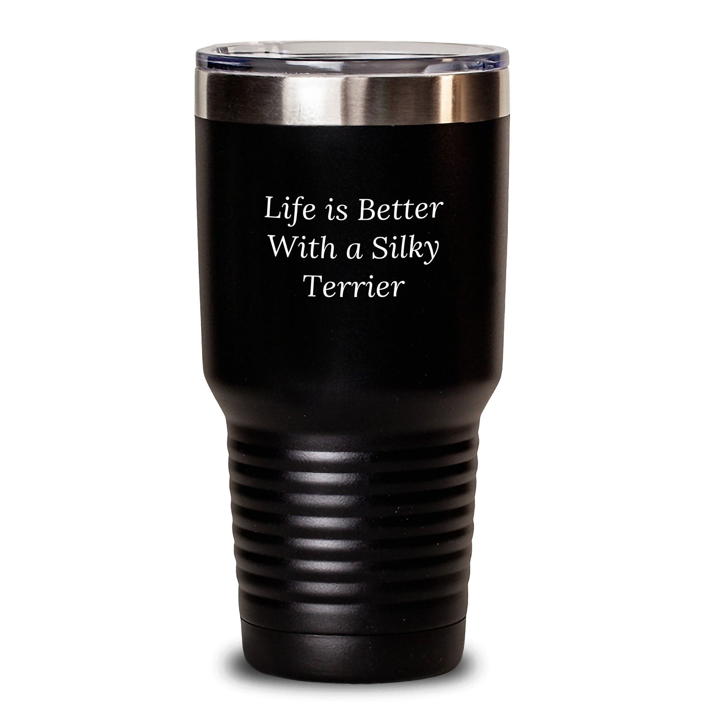 Silky Terrier Dog Lovers Funny Gift Birthday Tumbler, Gifts from Men to Friends, 20oz or 30oz - Main