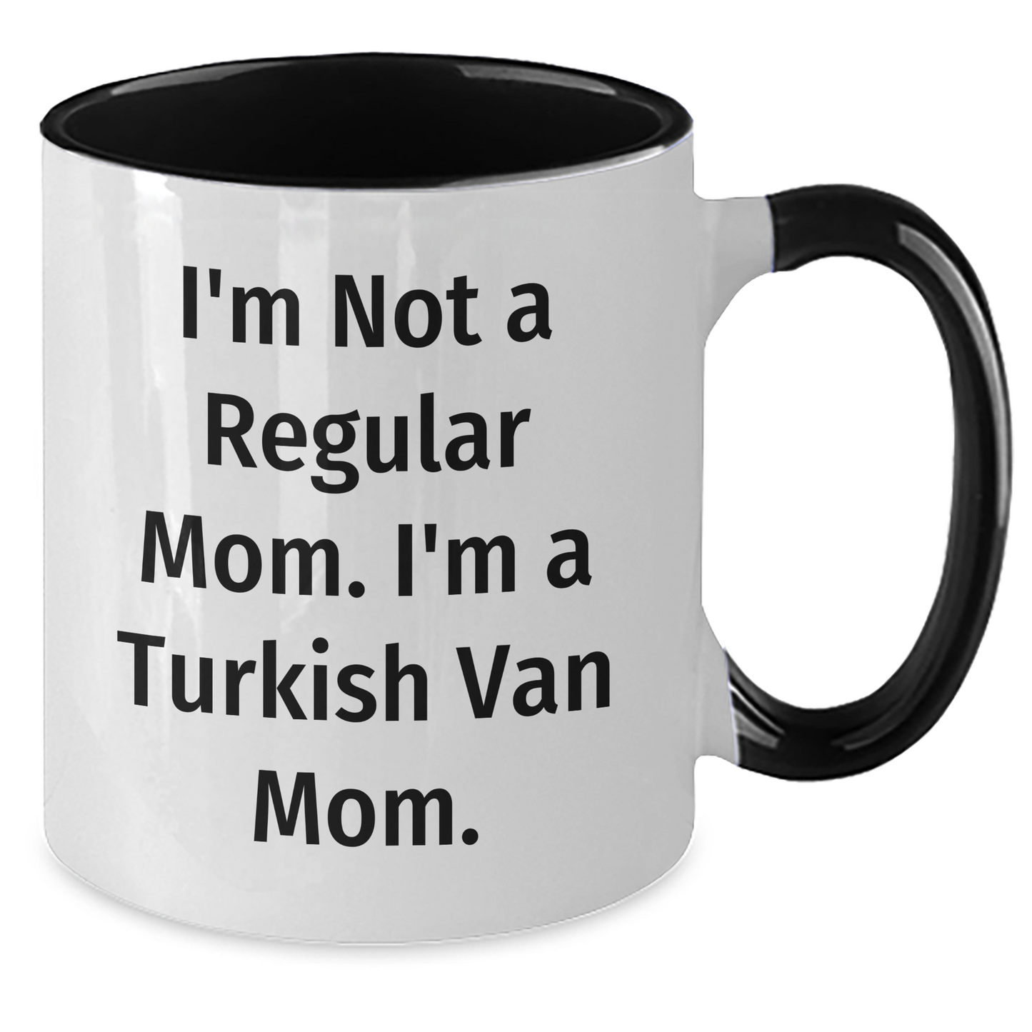 Turkish Van Cat Mom Funny Coffee Mug Gifts from Men to Friends on Graduation - Additional