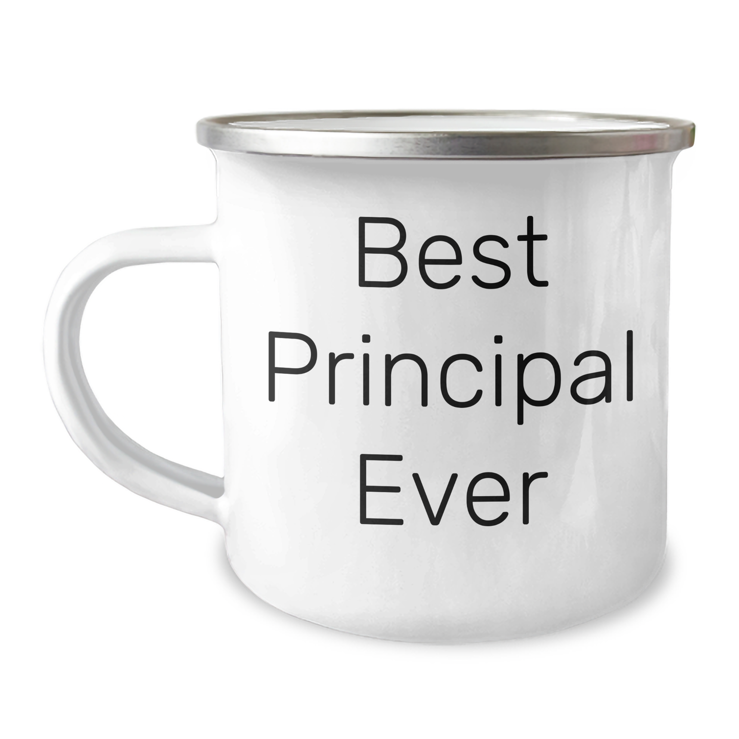Funny Principal Gifts for Camping Mug, Best Principal Ever, Stainless Steel with Enamel Finish, Gifts from Friends and Family for Principal's Father's Day - Image 1