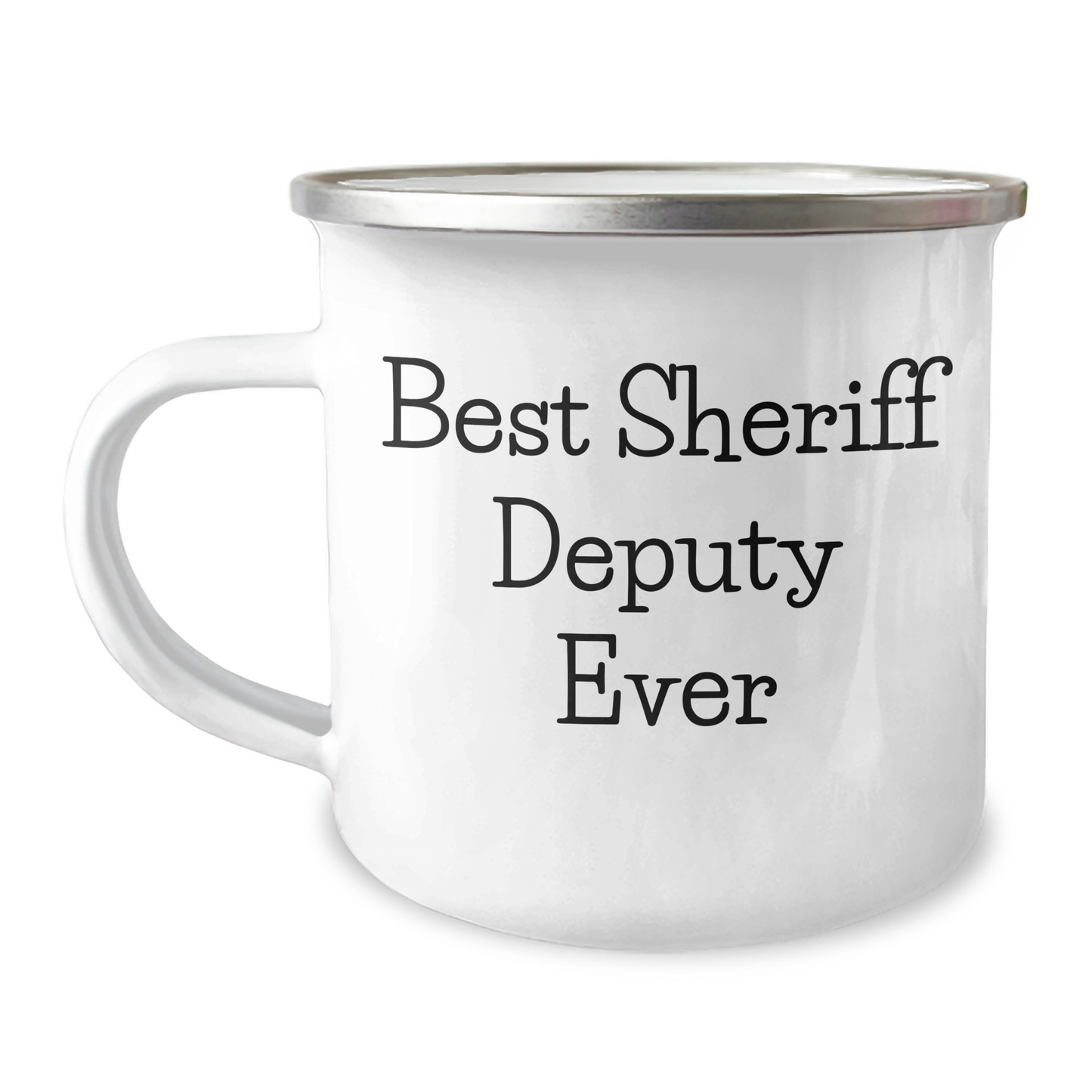 Funny Sheriff Deputy Gifts, Camping Mug - Best Sheriff Deputy Ever, Father's Day Unique Gifts from Men to Sheriff Deputy - Image 1
