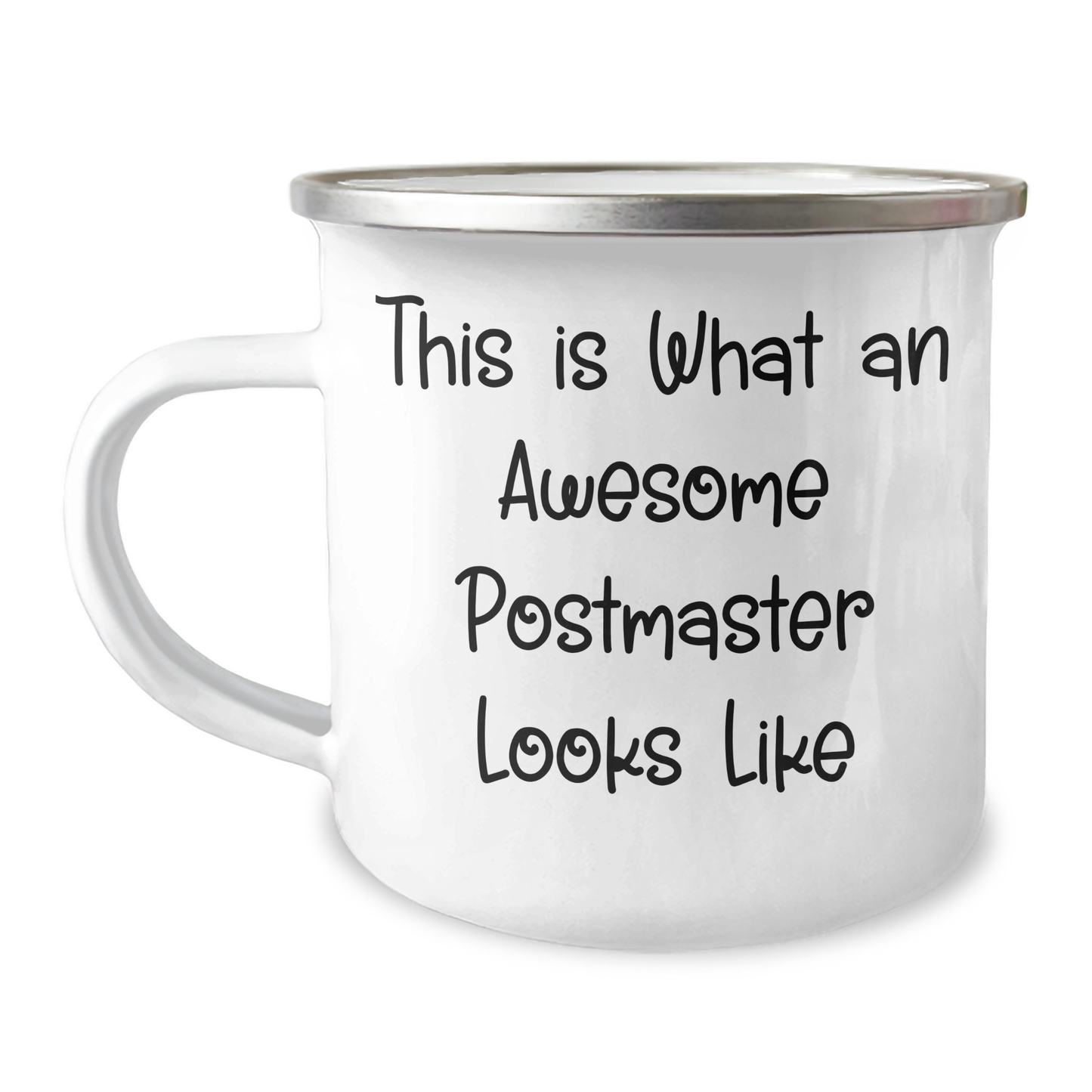 Gifts from Friends to Awesome Postmasters This Is What An Awesome Postmaster Looks Like, Camping Mugs for Father's Day, Unique Postmaster Gifts - Image 1