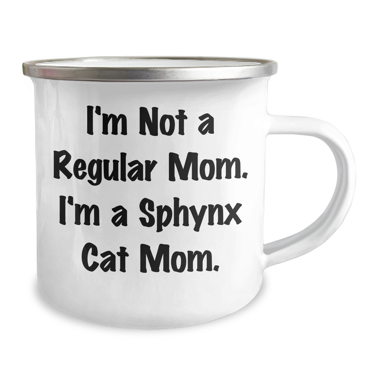 Sphynx Cat Mom Gifts from Men to Women, Funny Camping Mug for Sphynx Cat Enthusiasts, Unique Graduation Gifts - Image 2