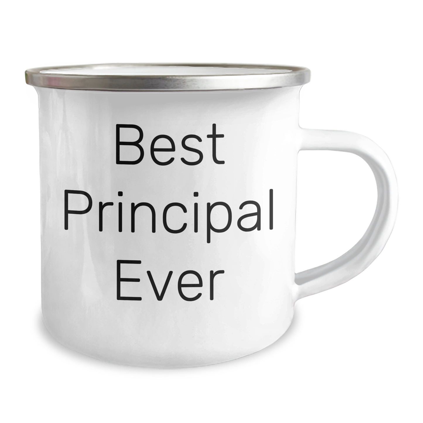 Funny Principal Gifts for Camping Mug, Best Principal Ever, Stainless Steel with Enamel Finish, Gifts from Friends and Family for Principal's Father's Day - Image 2