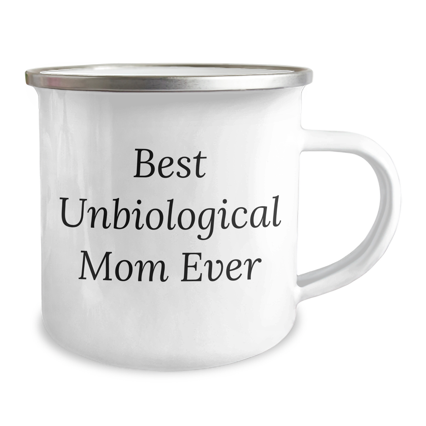 Funny Unbiological Mom Gifts, Best Unbiological Mom Ever Camping Mug for Father's Day, Gifts from Friends to Unbiological Mom, Unique Gifts for Unbiological Mom - Image 2