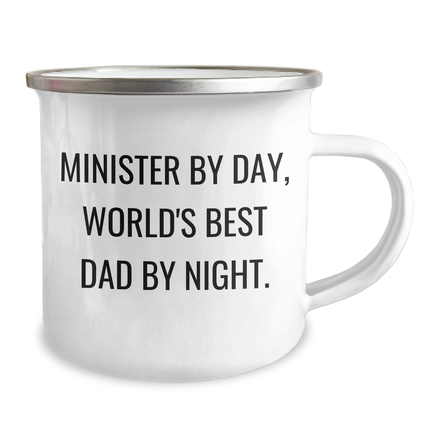 Minister Gifts, Funny Camping Mug for Dad, Father's Day Unique Gifts from Family - Image 2