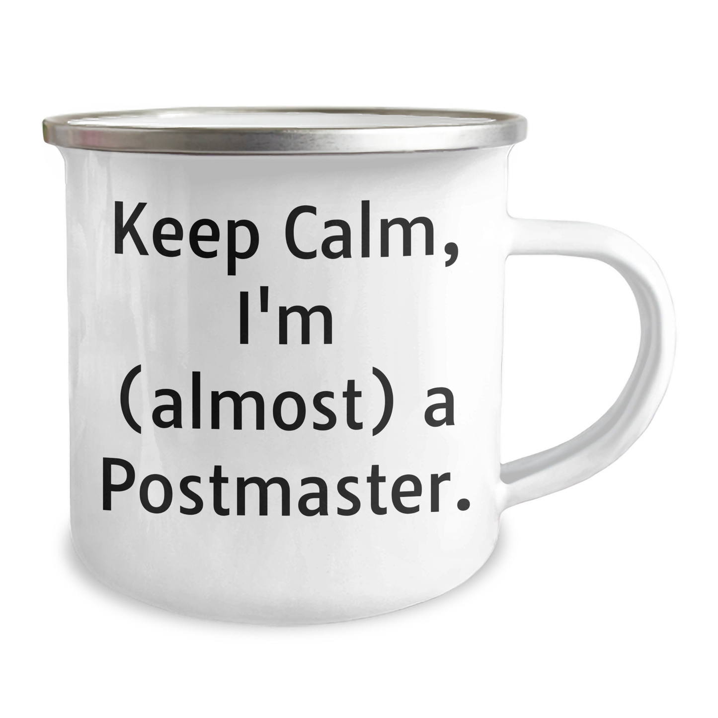 Postmaster Gifts, Funny Camping Mug, Keep Calm and Almost Conquer the Mailbox, Graduation Unique Gifts from Friends - Image 2