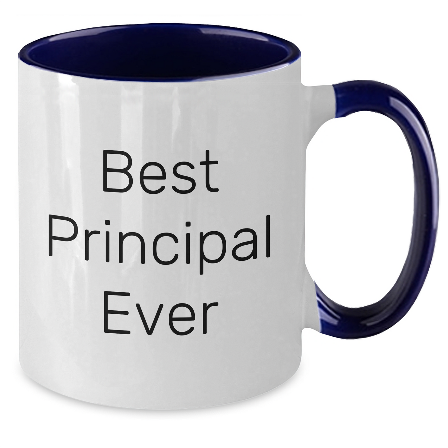 Funny Principal Quotes Two Tone Coffee Mugs for Men from Friends and Family - Best Principal Ever Father's Day Unique Gifts - Additional