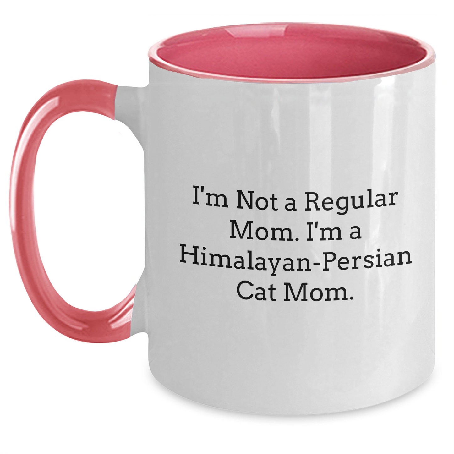 Himalayan-Persian Cat Mom Funny Gifts for Friends, Graduation Unique Gifts from Family, Two Tone Coffee Mug - Main