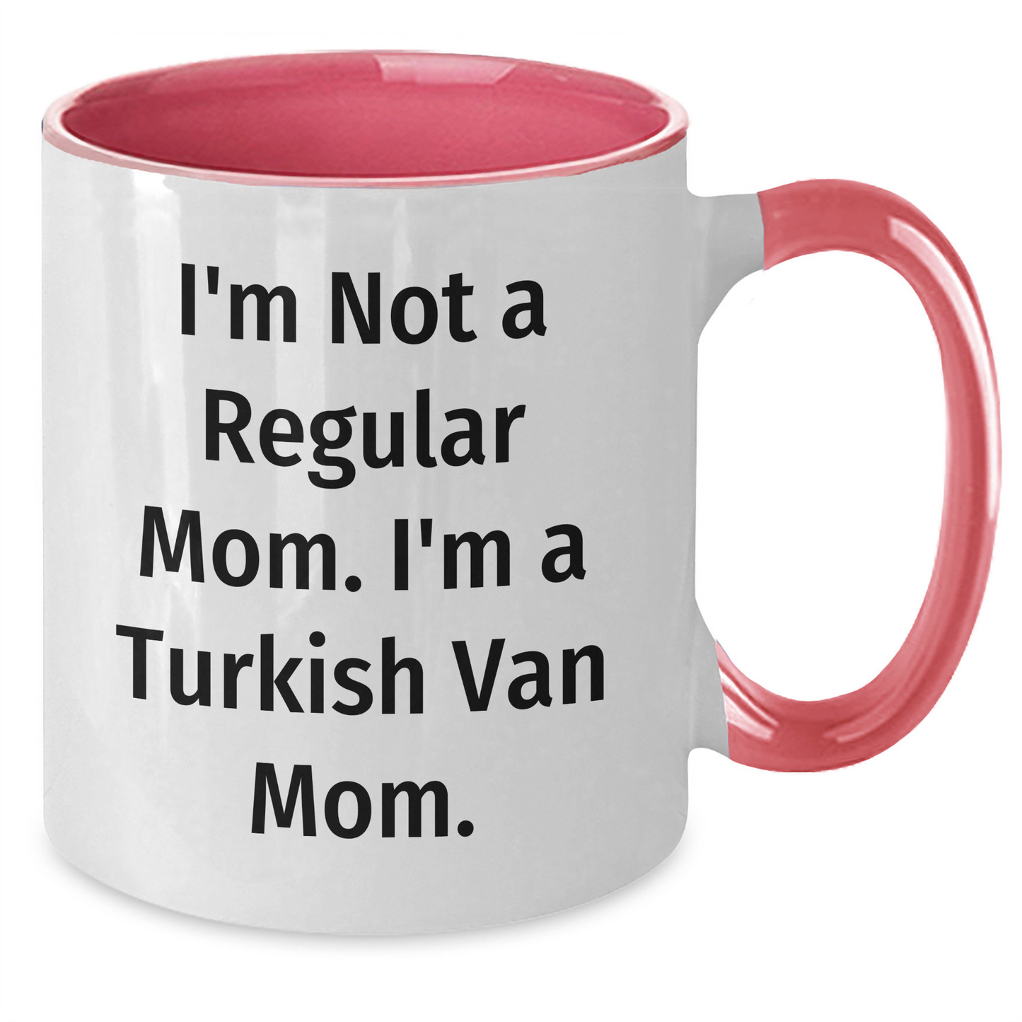 Turkish Van Cat Mom Funny Coffee Mug Gifts from Men to Friends on Graduation - Additional