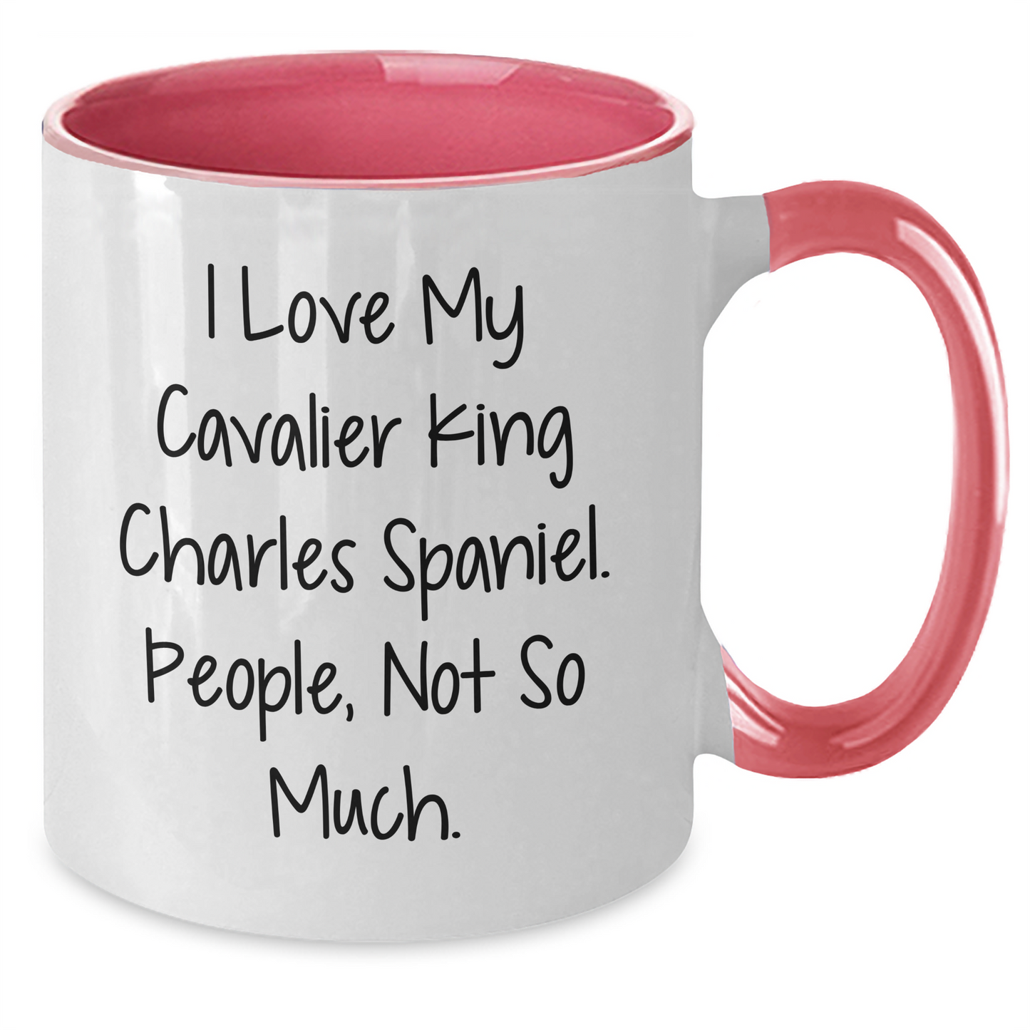Cavalier King Charles Spaniel Dog Gifts, Funny Quote Mug for Men, Unique Graduation Gifts from Friends, Gifts for Cavalier King Charles Spaniel Dog Lovers - Black and White, 11oz Two Tone Coffee Mug - Additional