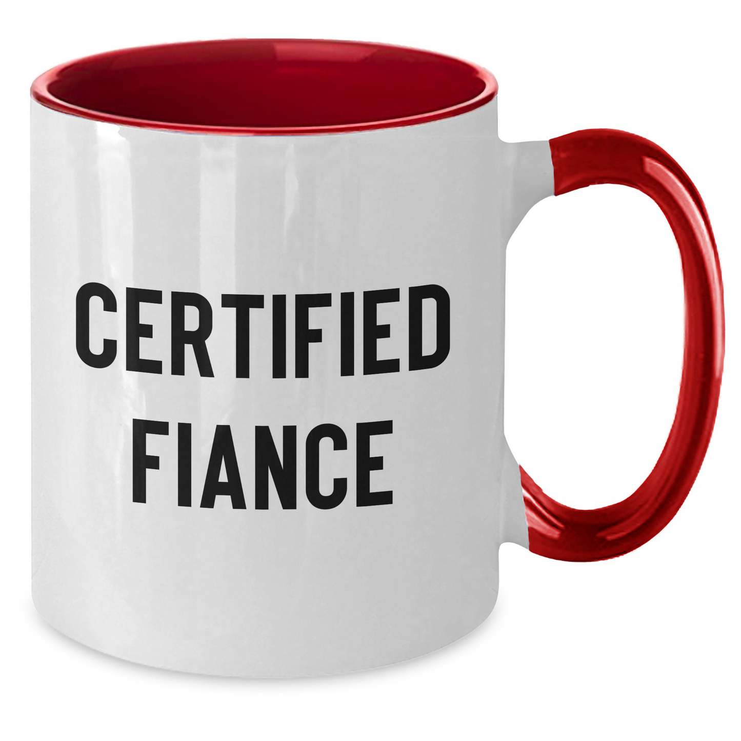 Funny Fiance Gifts from Men to Men, Two Tone Coffee Mug with Inspirational Quote for Father's Day - Additional
