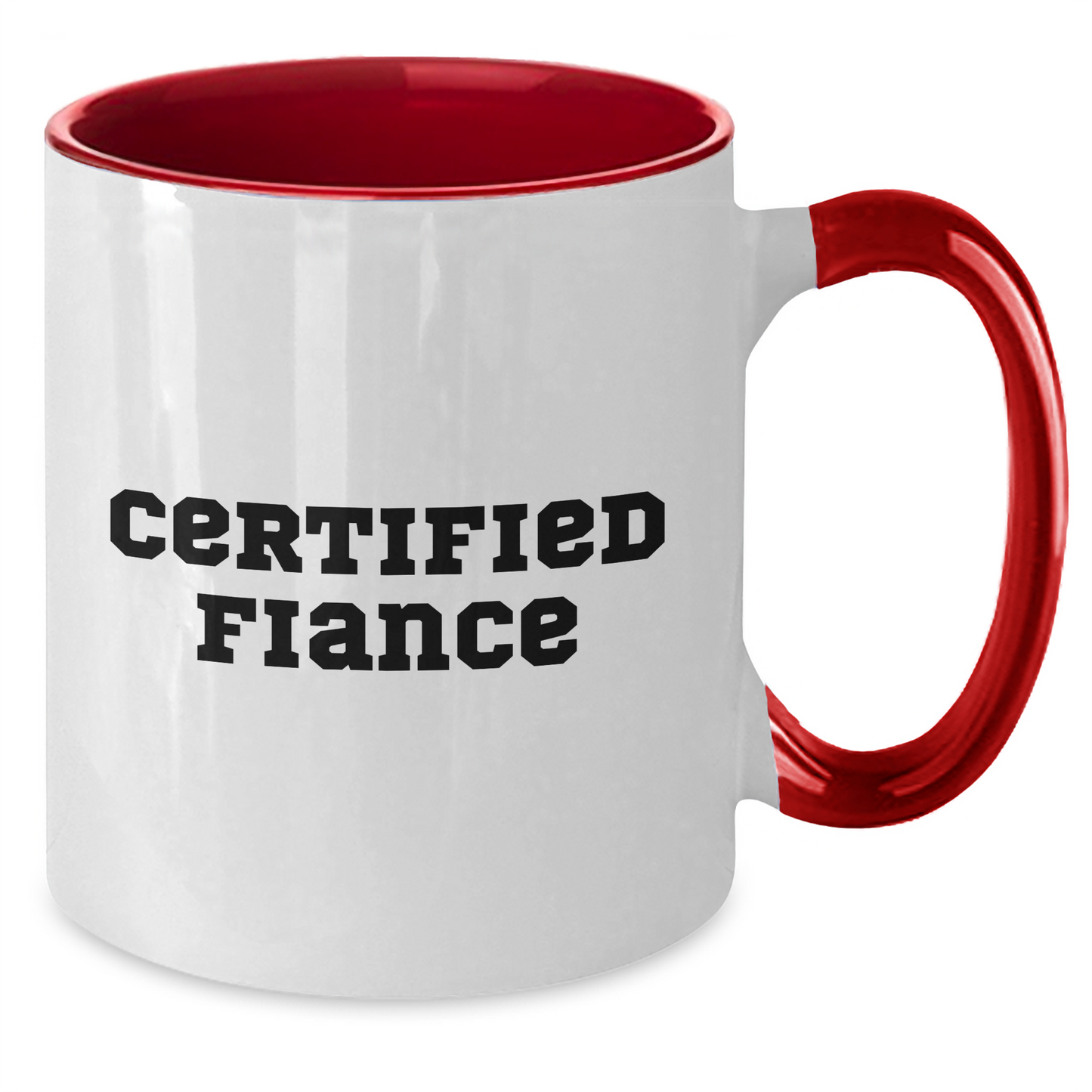 Funny Fiance Gifts - Two Tone Coffee Mug with Inspirational Quote, Gifts from Men to Fiance, Father's Day Unique Gifts - Additional