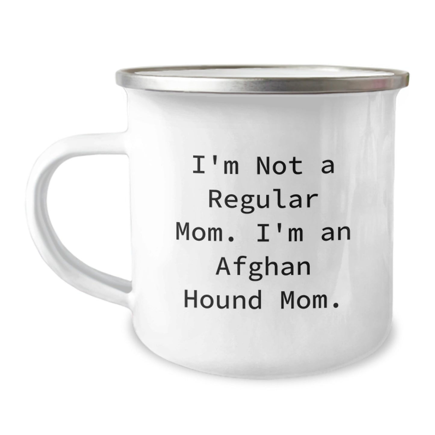 Funny Afghan Hound Dog Gifts, Afghan Hound Mom Camping Mug for Graduation, Gifts from Mom to Afghan Hound Dog Lovers, Perfect Unique Graduation Gifts for Men, Women, Friends, Family - Image 1