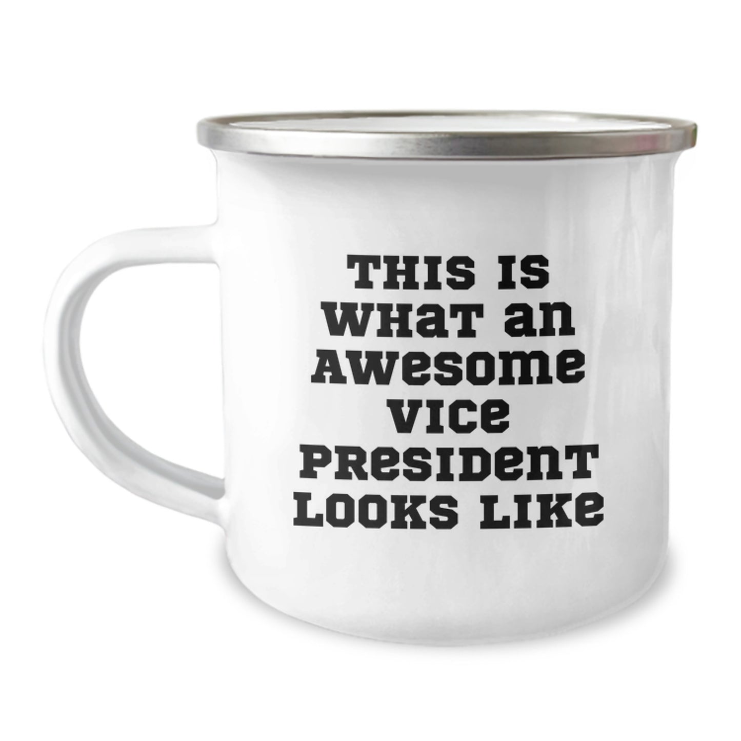 Funny Vice President Gifts, This Is What An Awesome Vice President Looks Like, Camping Mug for Birthday, Gifts from Coworkers, for Vice President - Image 1