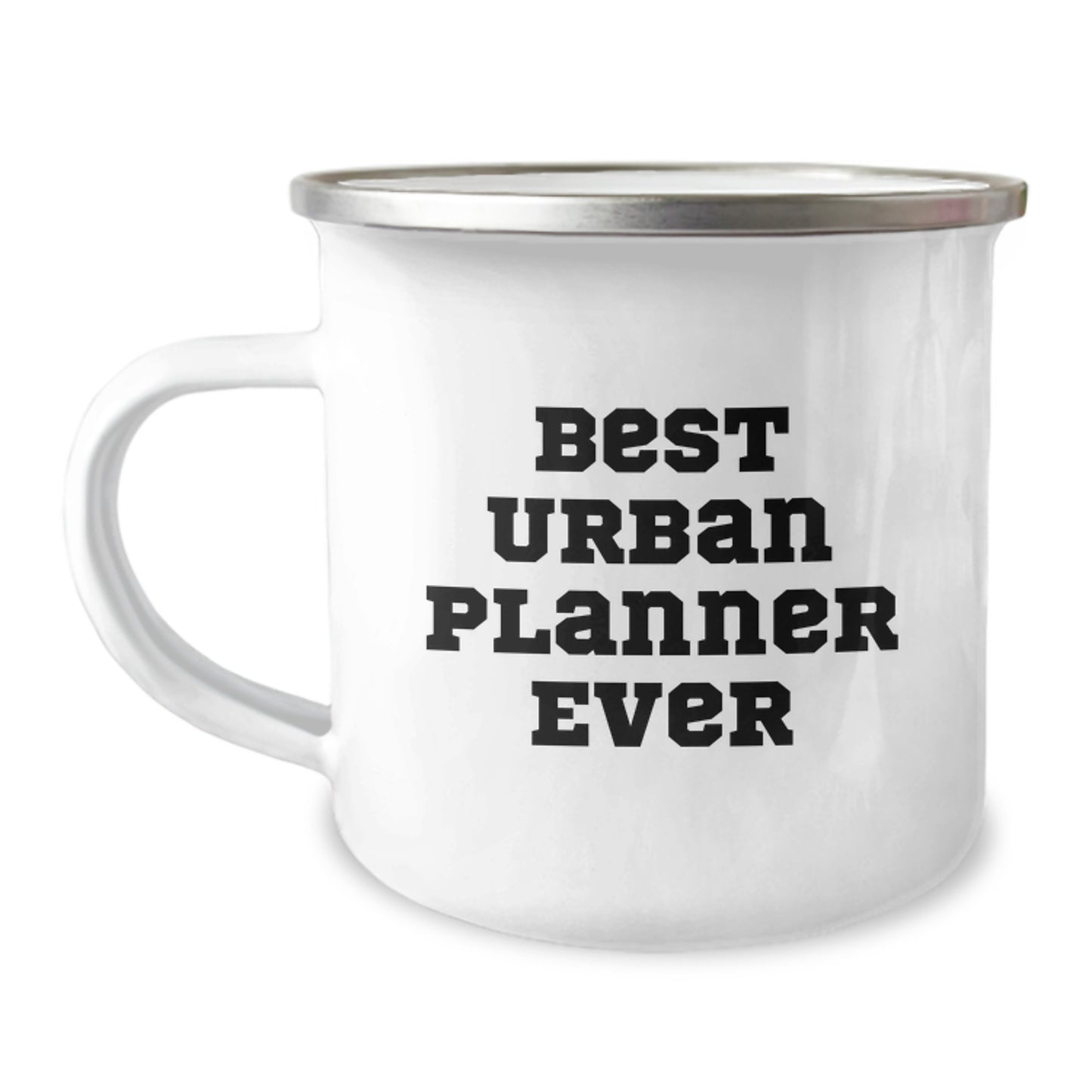 Urban Planner Gifts from Friends, Best 'Best Urban Planner Ever' Camping Mug for Graduation, Funny Mugs for Urban Planner Enthusiasts - Image 1