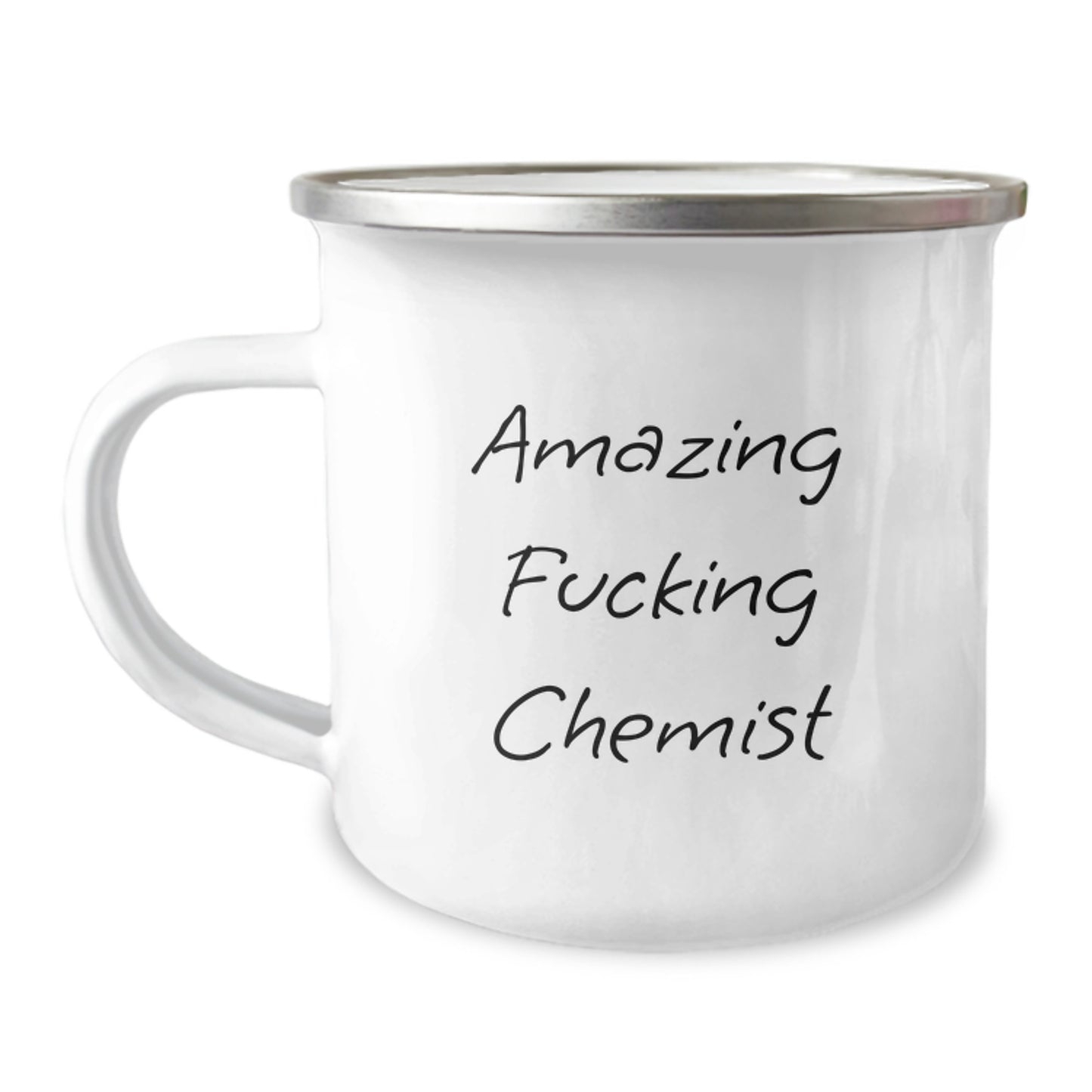 Funny Chemist Gifts for Men or Women, Camping Mug for Chemist Graduation, 'Amazing F--king Chemist' Quote, Gifts from Family or Friends, Unique Graduation Gifts - Image 1