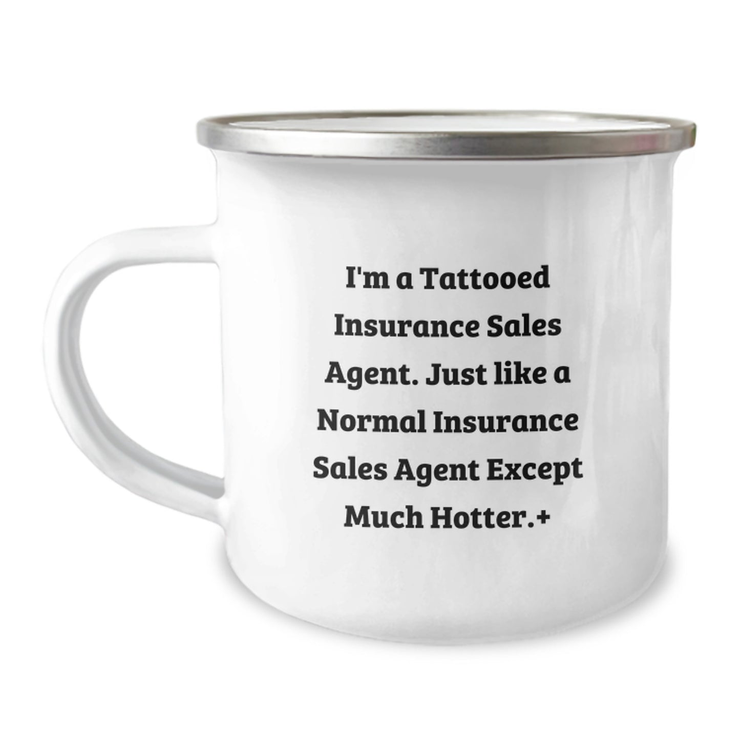 Funny Insurance Sales Agent Gifts, Gifts from Men to Insurance Sales Agent Friends, Inspirational Camping Mug for Graduation Unique Gifts - Image 1