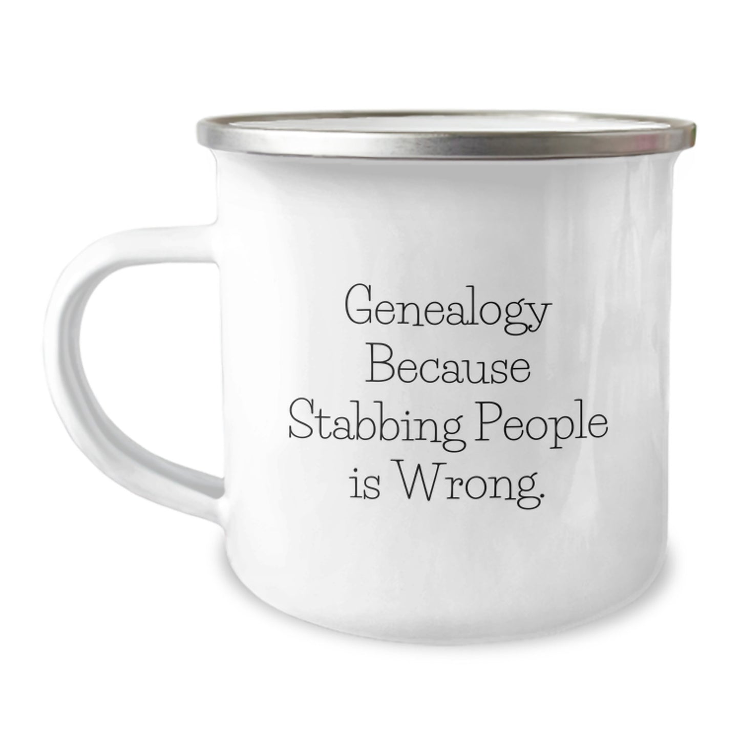 Genealogy Gifts from Family, Gifts for Genealogy Enthusiasts, Funny Camping Mug, Graduation Unique Gifts - Image 1