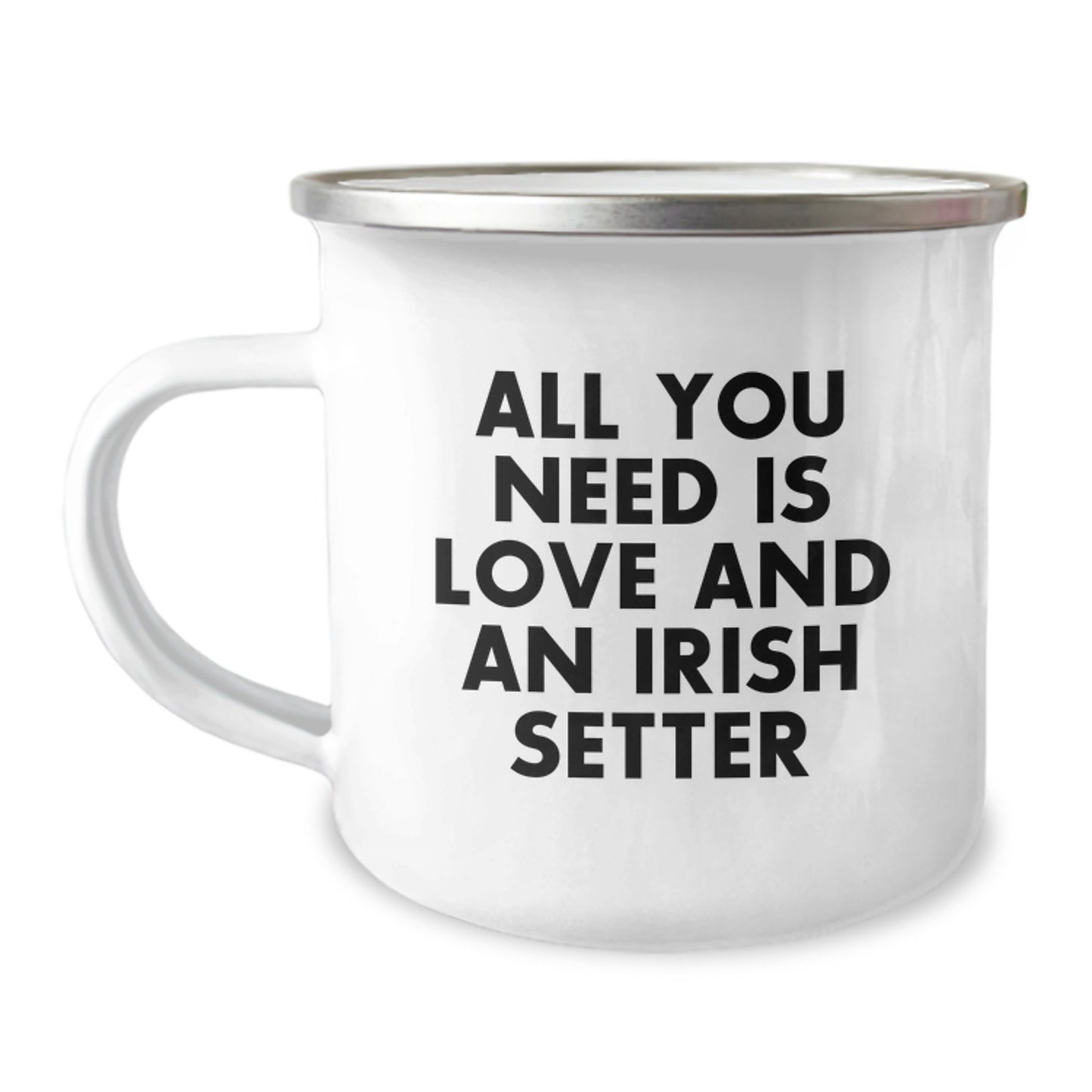 Irish Setter Dog Lovers Gifts from Friends Birthday Unique Mugs with Inspirational Quote, 12 oz Camping Mugs, Hand Wash Recommended, Permanent Printing, Gifts for Irish Setter Dog Owners - Image 1