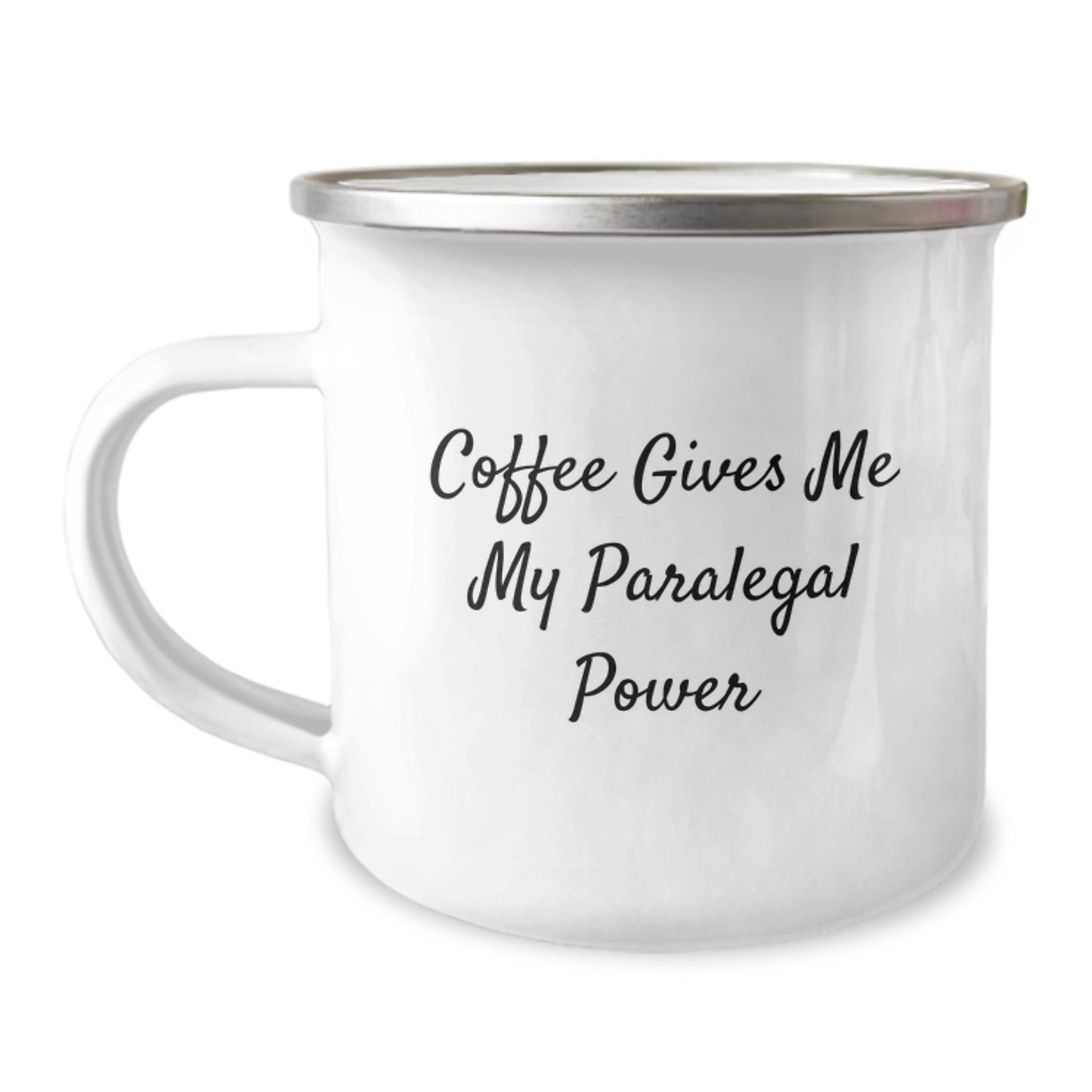 Funny Paralegal Power Mugs Gifts from Friends to Coworkers, Coffee Lovers' Ultimate Birthday Unique Gifts for Paralegals, 'Coffee Gives Me My Paralegal Power' - Image 1