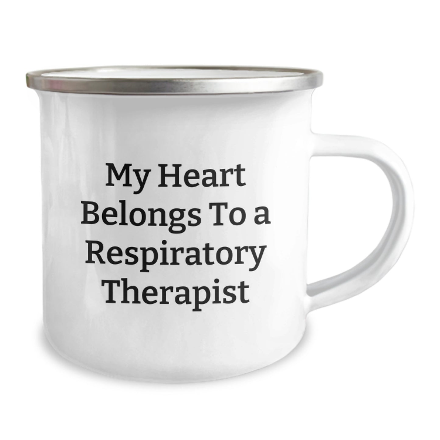 Funny Inspirational Quote Gifts for Respiratory Therapist, Camping Mug, Graduation Unique Gifts from Friends to Respiratory Therapist, 12 oz Stainless Steel with Enamel Finish - Image 2