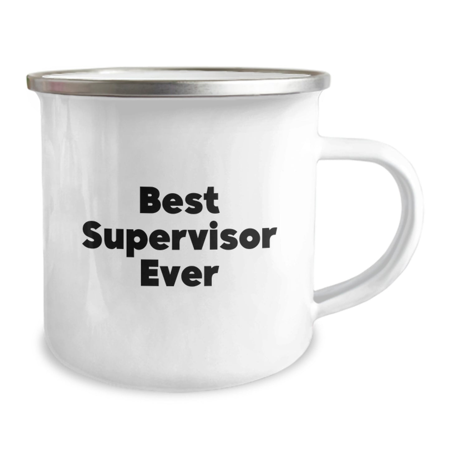 Funny Supervisor Quotes Camping Mug, Best Supervisor Ever Gifts for Men from Family, Perfect Graduation Unique Gifts for Supervisor - Image 2