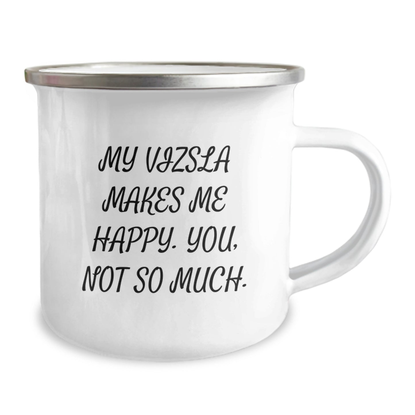 Vizsla Dog Lovers Funny Camping Mug Gifts from Friends Family for Birthday - Image 2