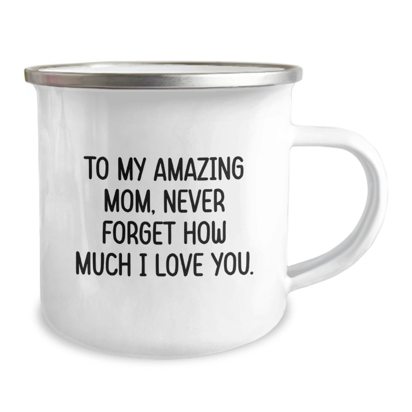 Mom's Amazing Graduation Gift Ideas, 'To My Amazing Mom...' Funny Camping Mug, Gifts from Family, for Mom - Image 2