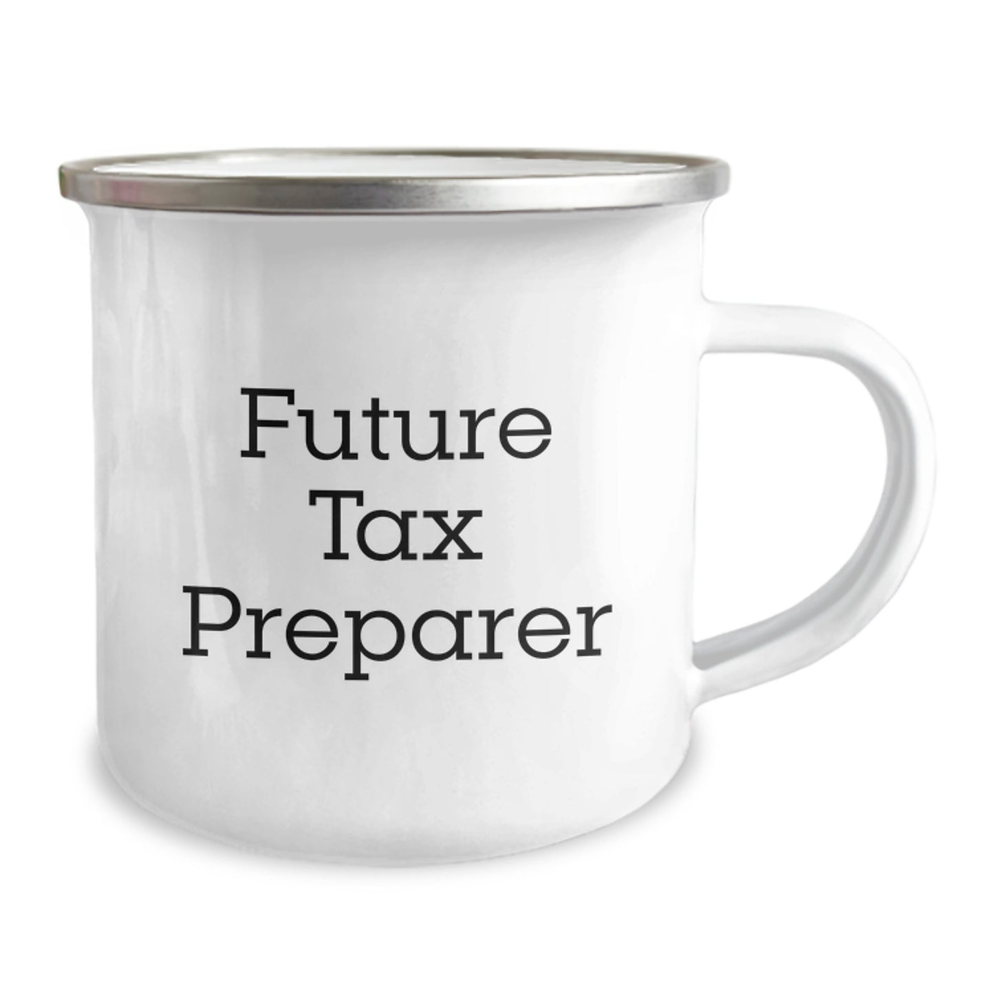 Funny Tax Preparer Gifts from Friends, Gifts for Tax Preparer, Inspirational Camping Mug, - Image 2