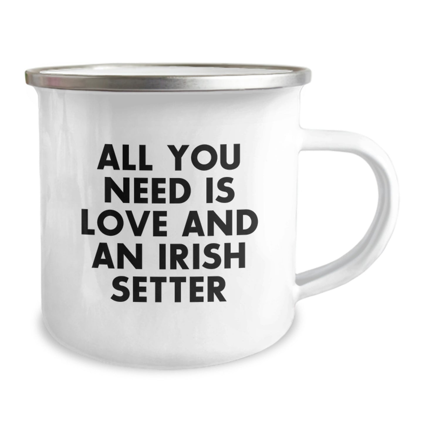 Irish Setter Dog Lovers Gifts from Friends Birthday Unique Mugs with Inspirational Quote, 12 oz Camping Mugs, Hand Wash Recommended, Permanent Printing, Gifts for Irish Setter Dog Owners - Image 2