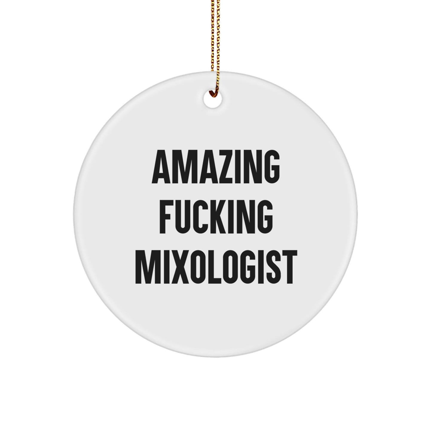 Funny Mixologist Gifts from Friends, Gifts for Amazing Mixologist on Christmas - Image 1